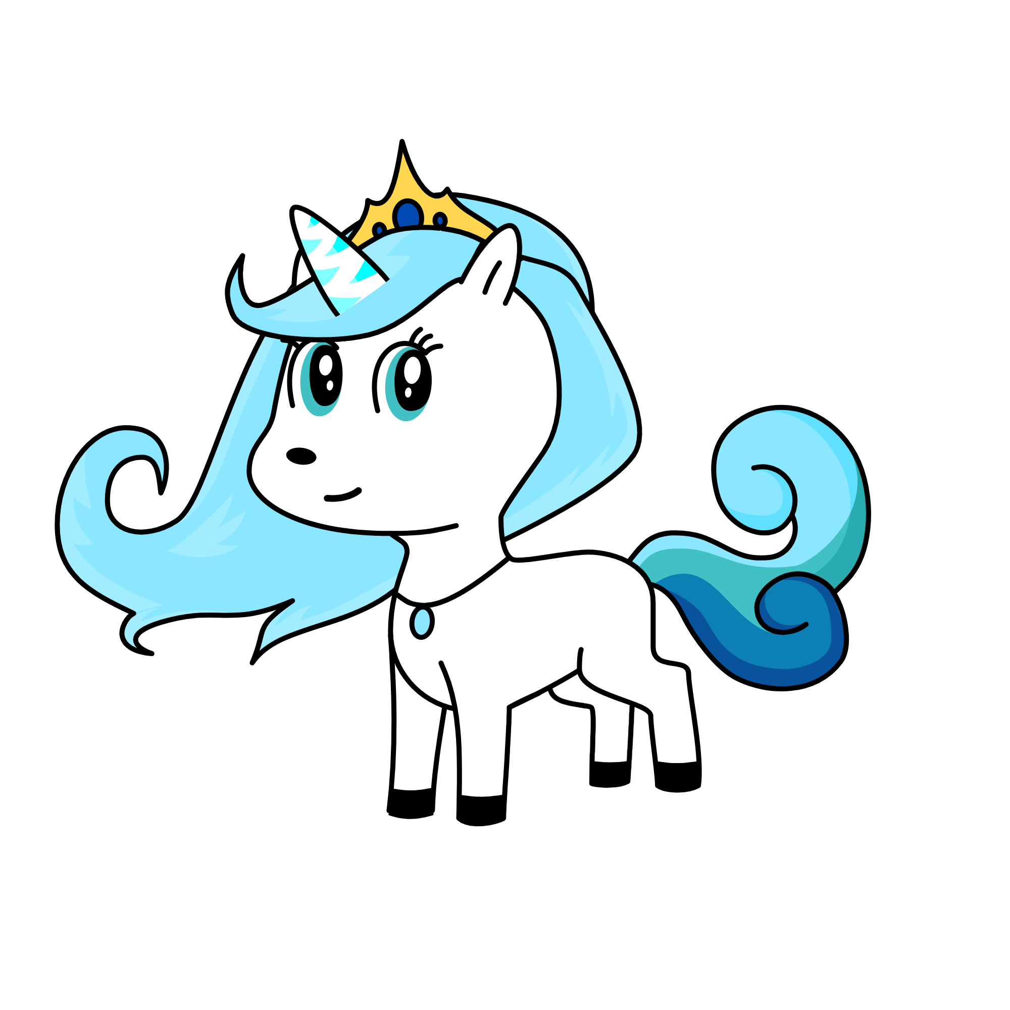 Ice Queen, the unicorn