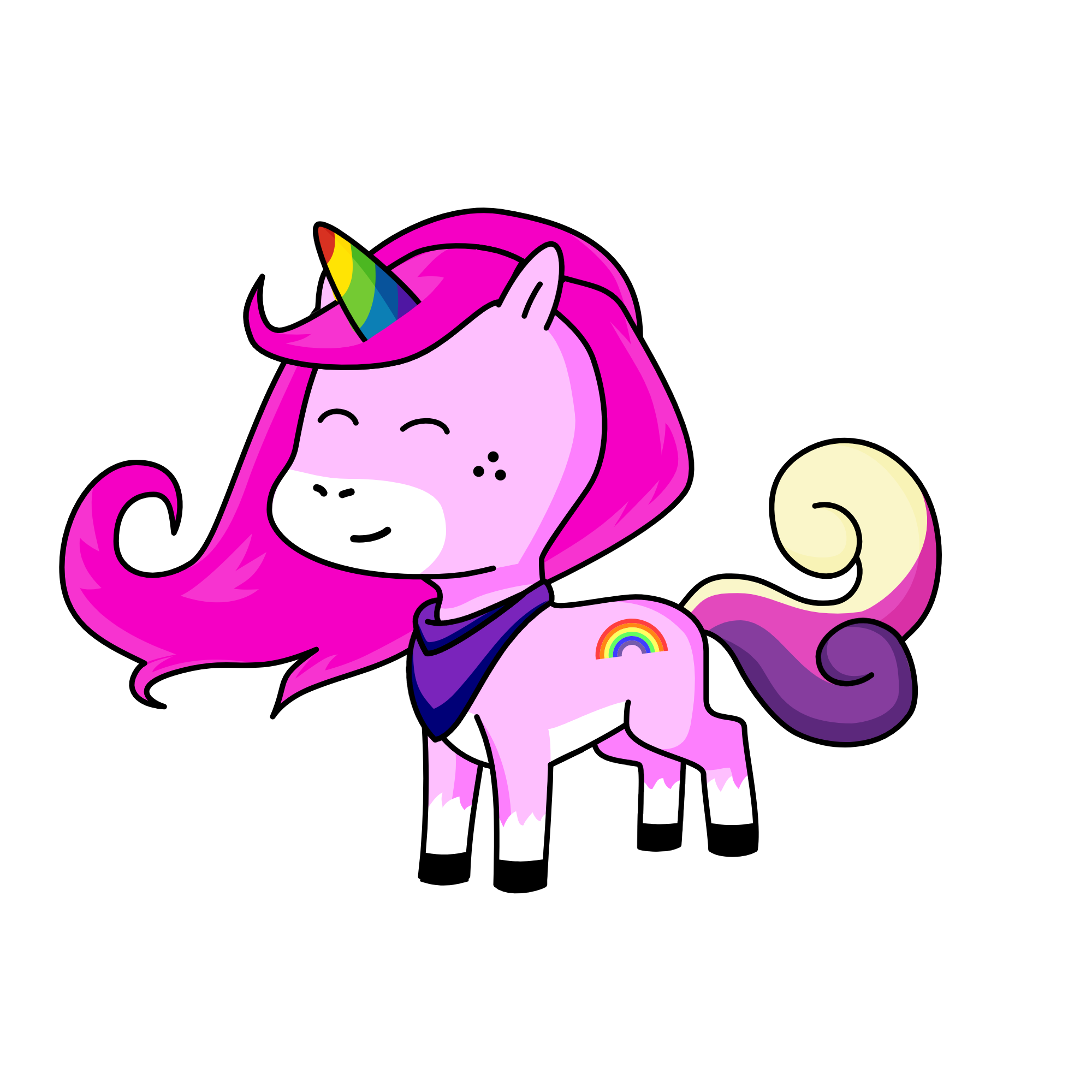 candy, the unicorn