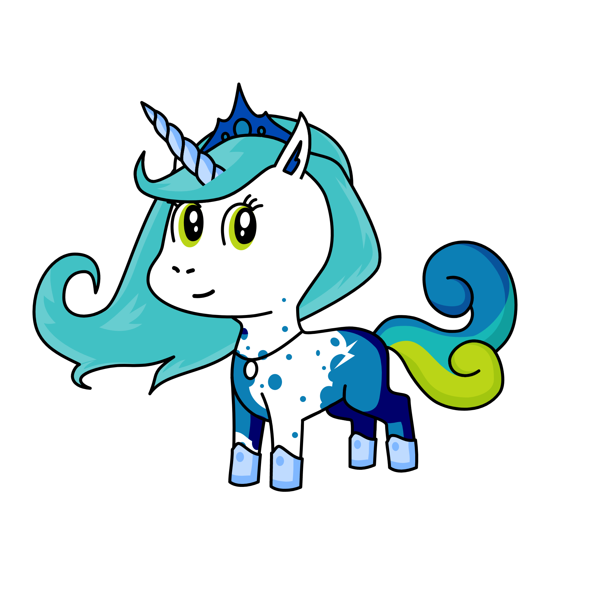 Princess Skylie, the unicorn