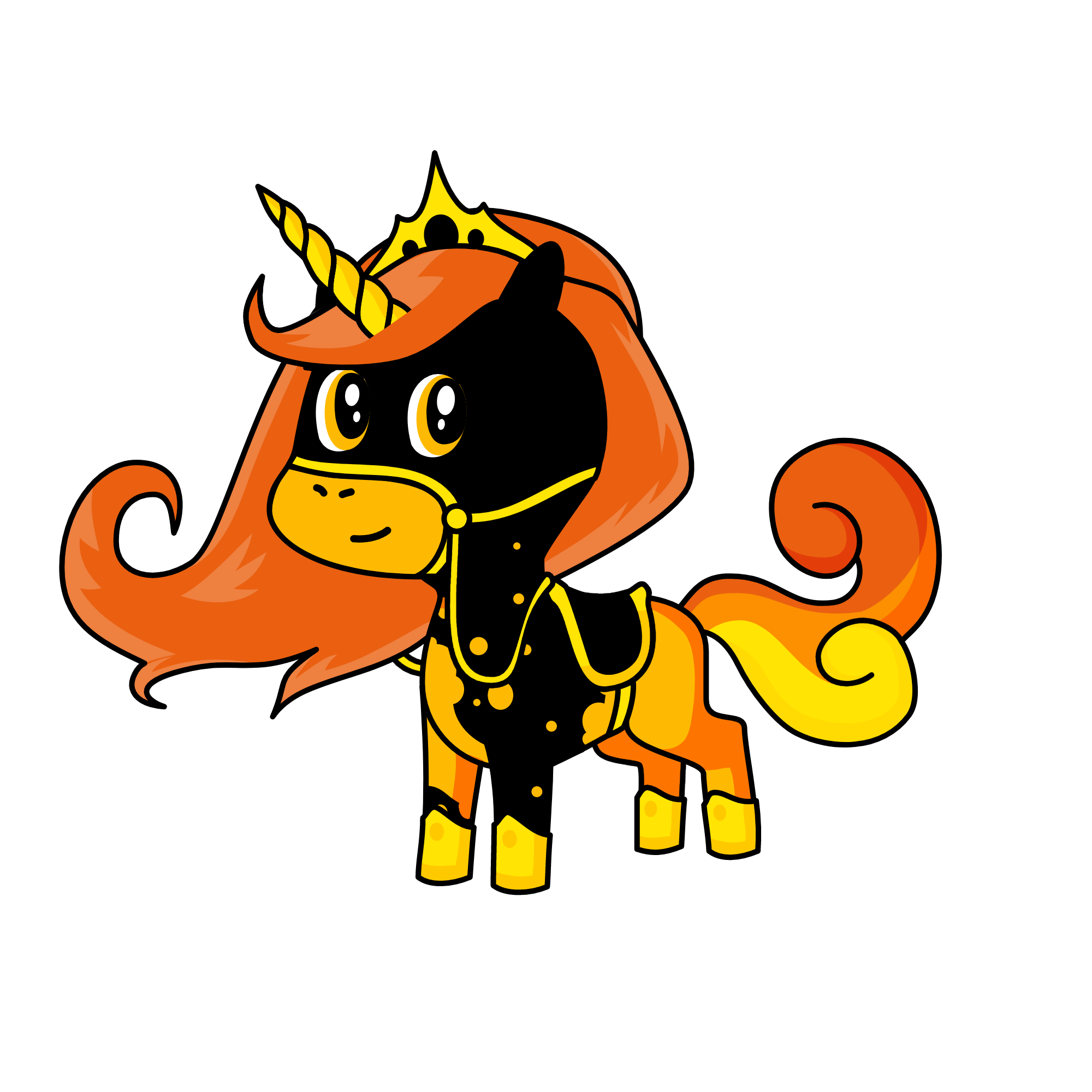 Fire, the unicorn