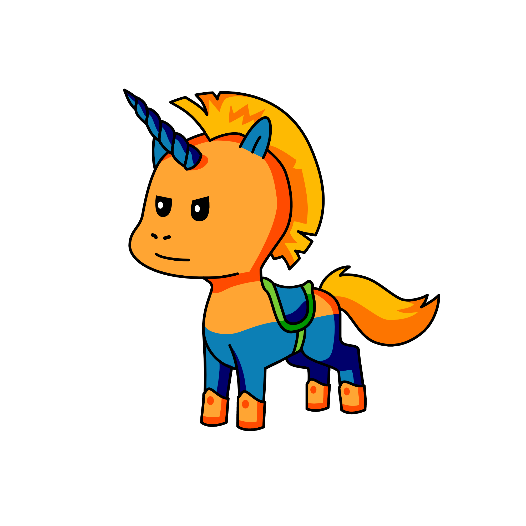Charlicorn, the unicorn