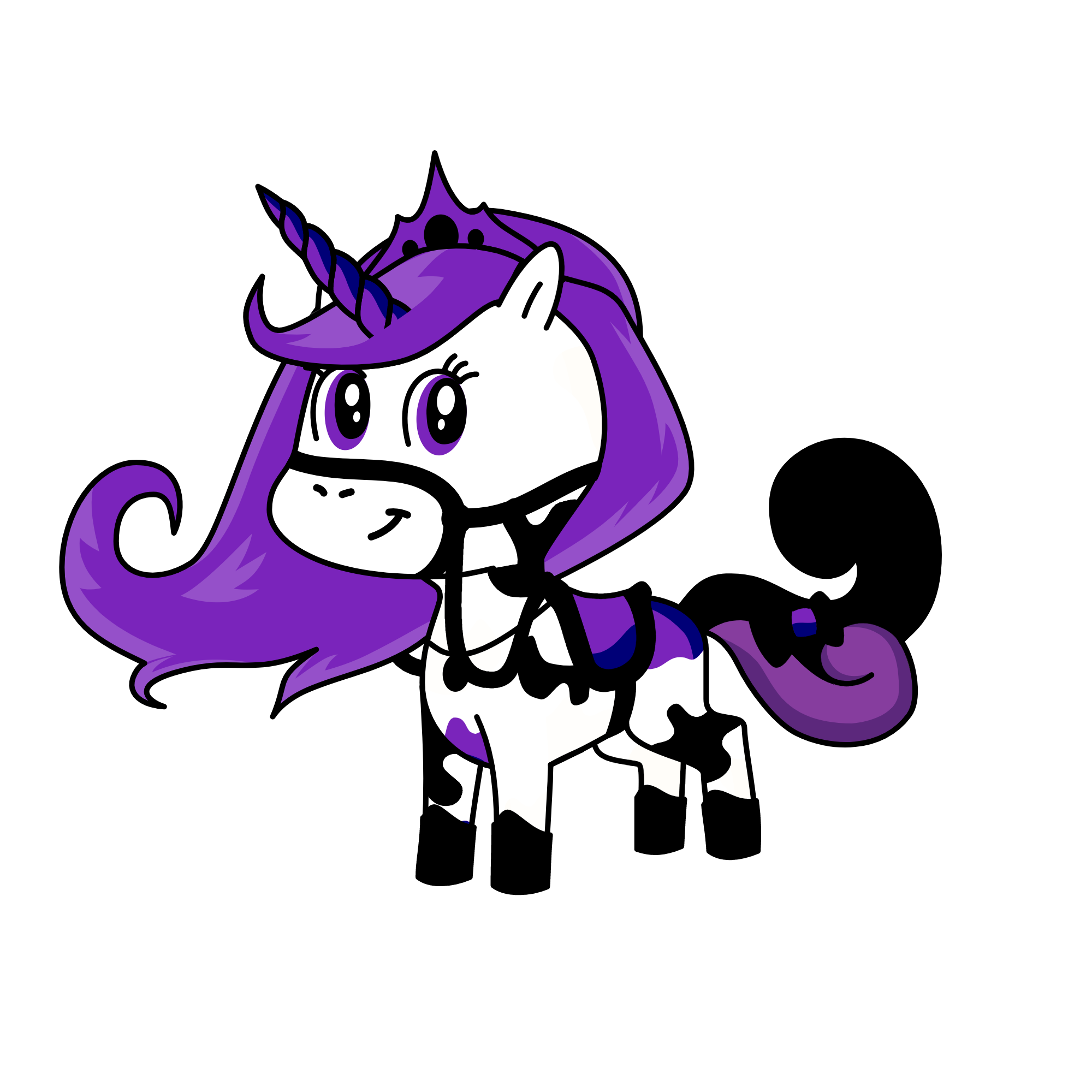 qene hve the nite, the unicorn