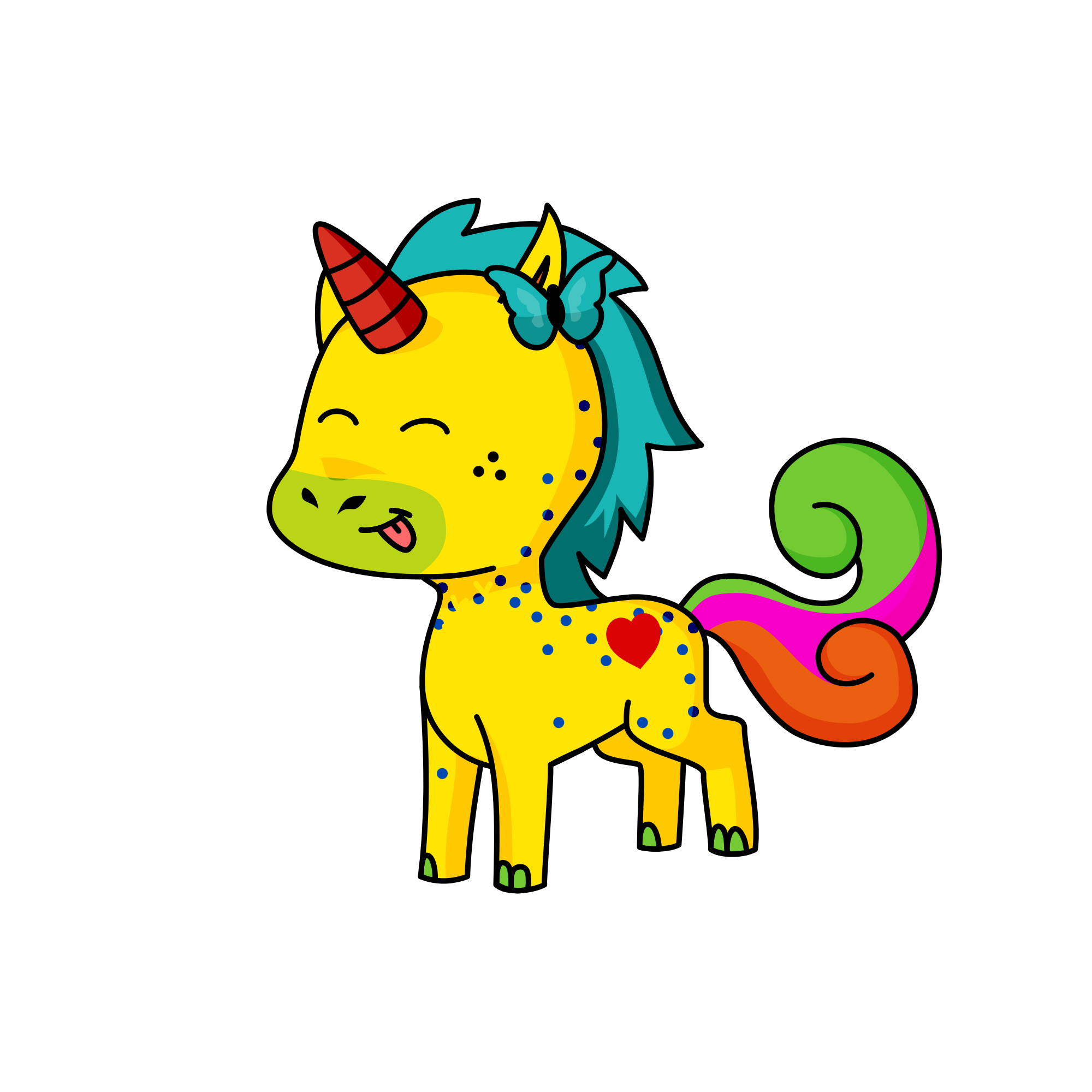No, the unicorn