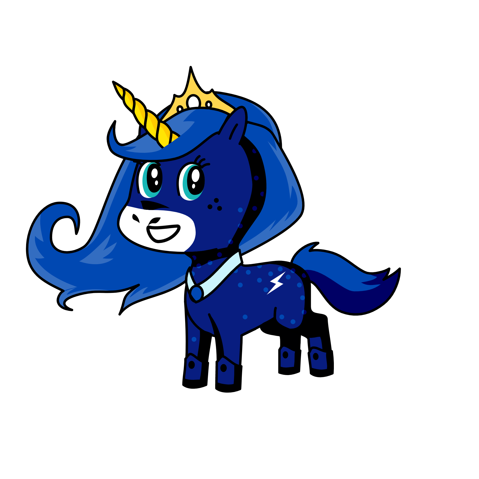 dark unicor, the unicorn