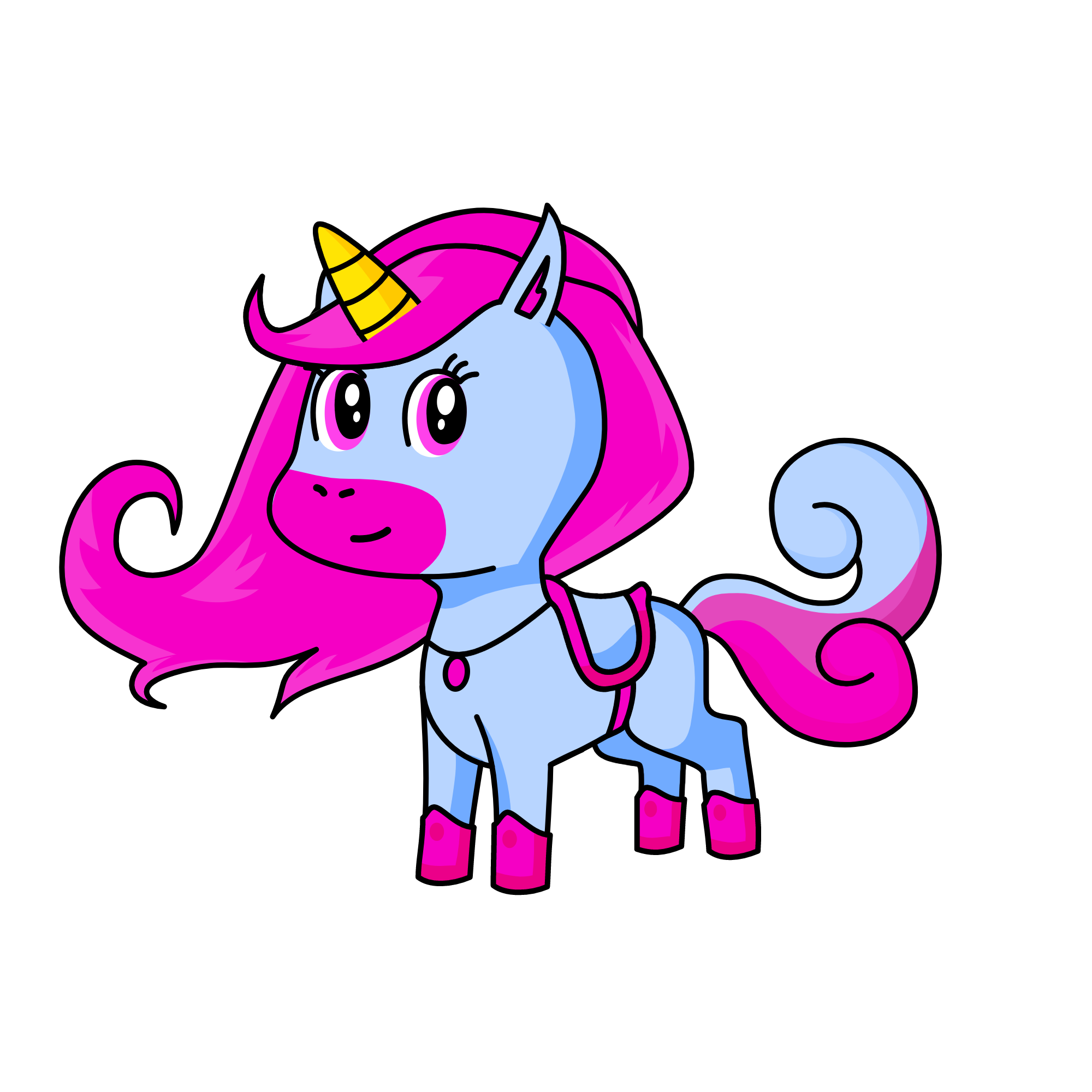 princess, the unicorn