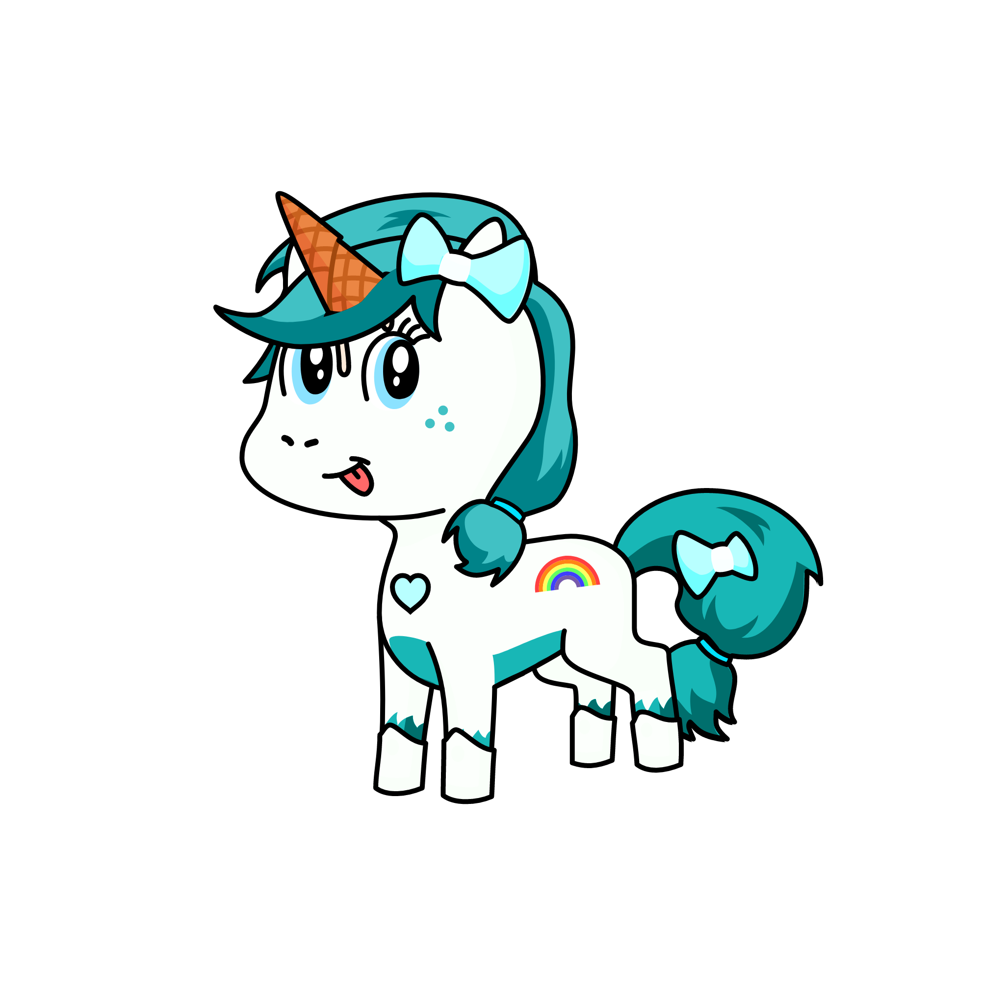 unicorn prencess elsa, the unicorn
