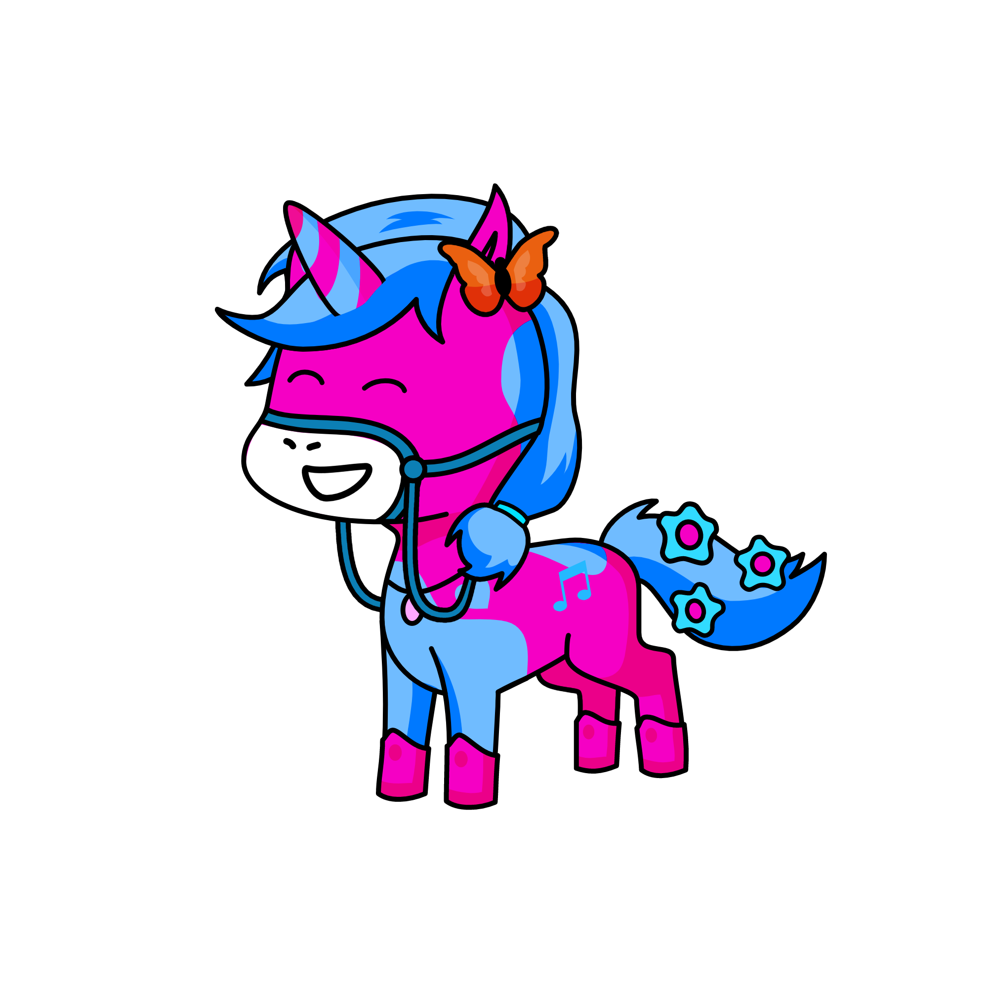 CANDY REINS, the unicorn