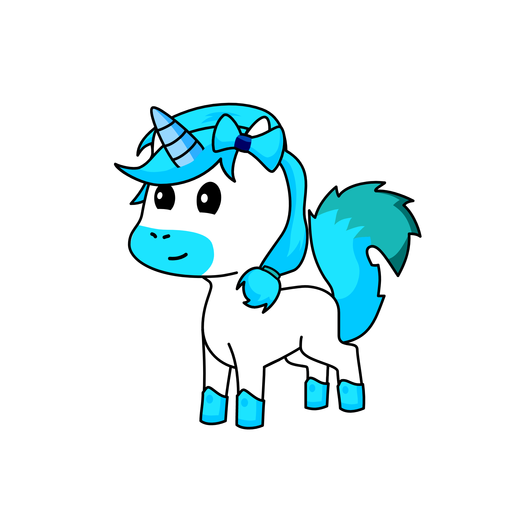 princess snowy, the unicorn
