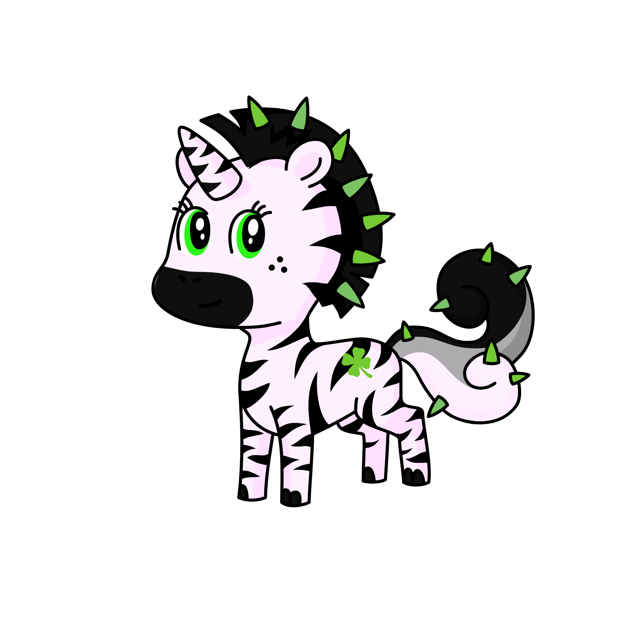 Zebracorn, the unicorn