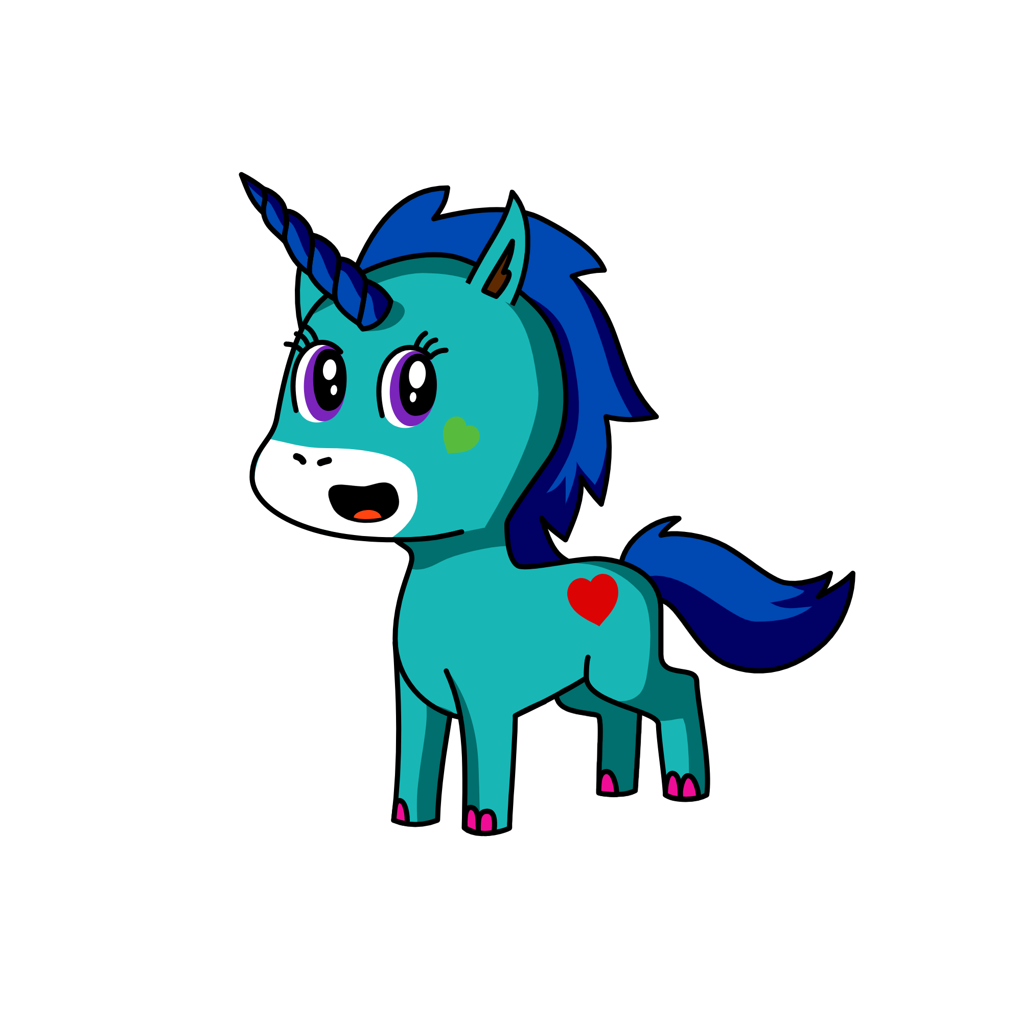 blosom, the unicorn