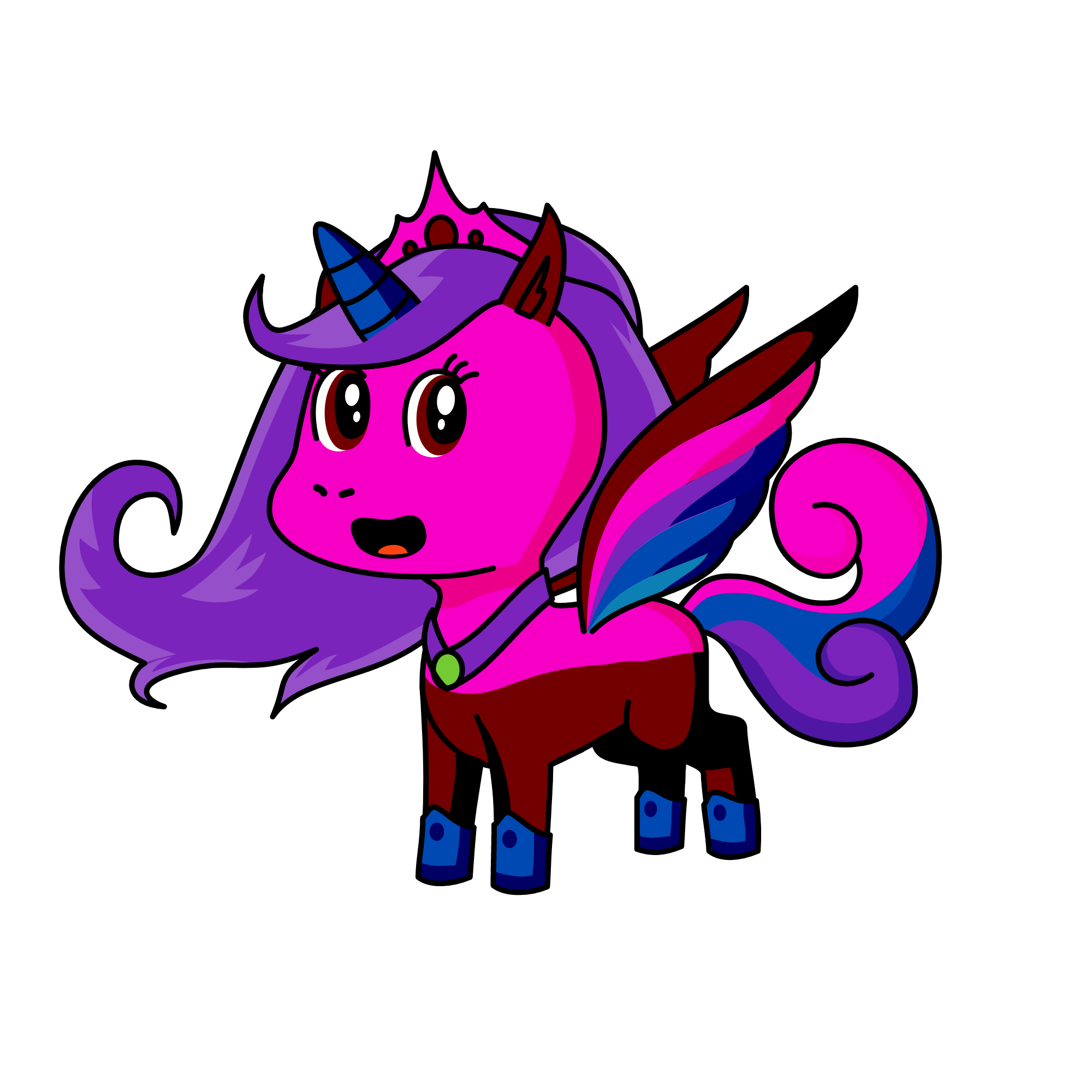 lala, the unicorn