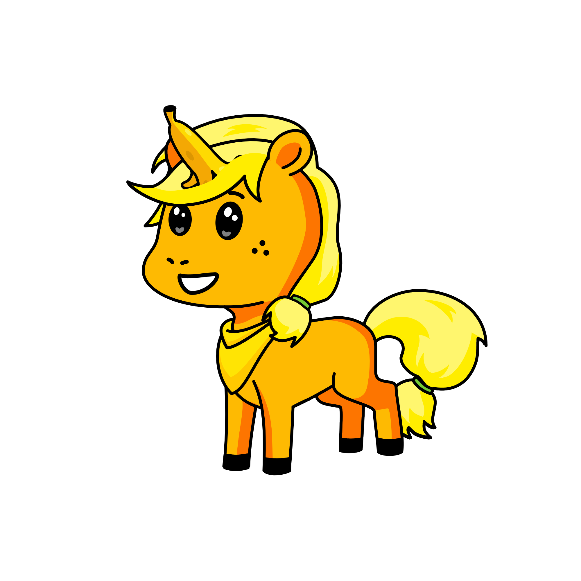 Banana Jam, the unicorn
