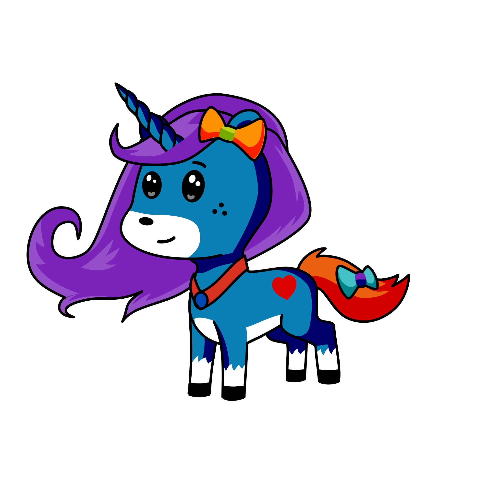 SUN I AM YOUR BIGGEST FAN TOO, the unicorn