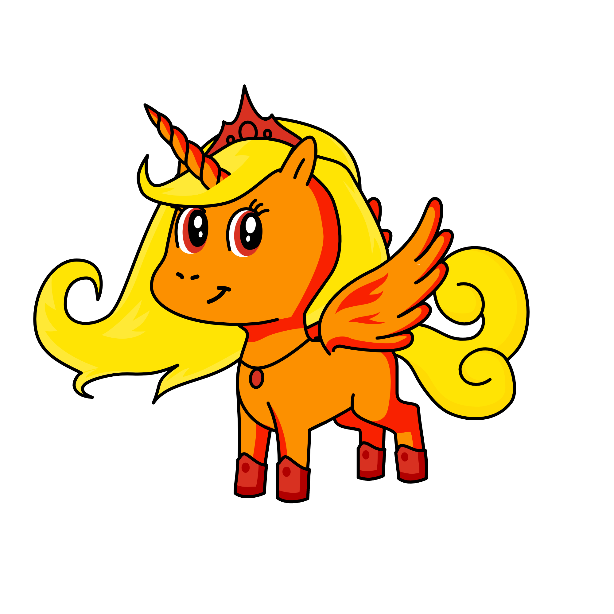 HI blue cool you are my fan form now on, the unicorn