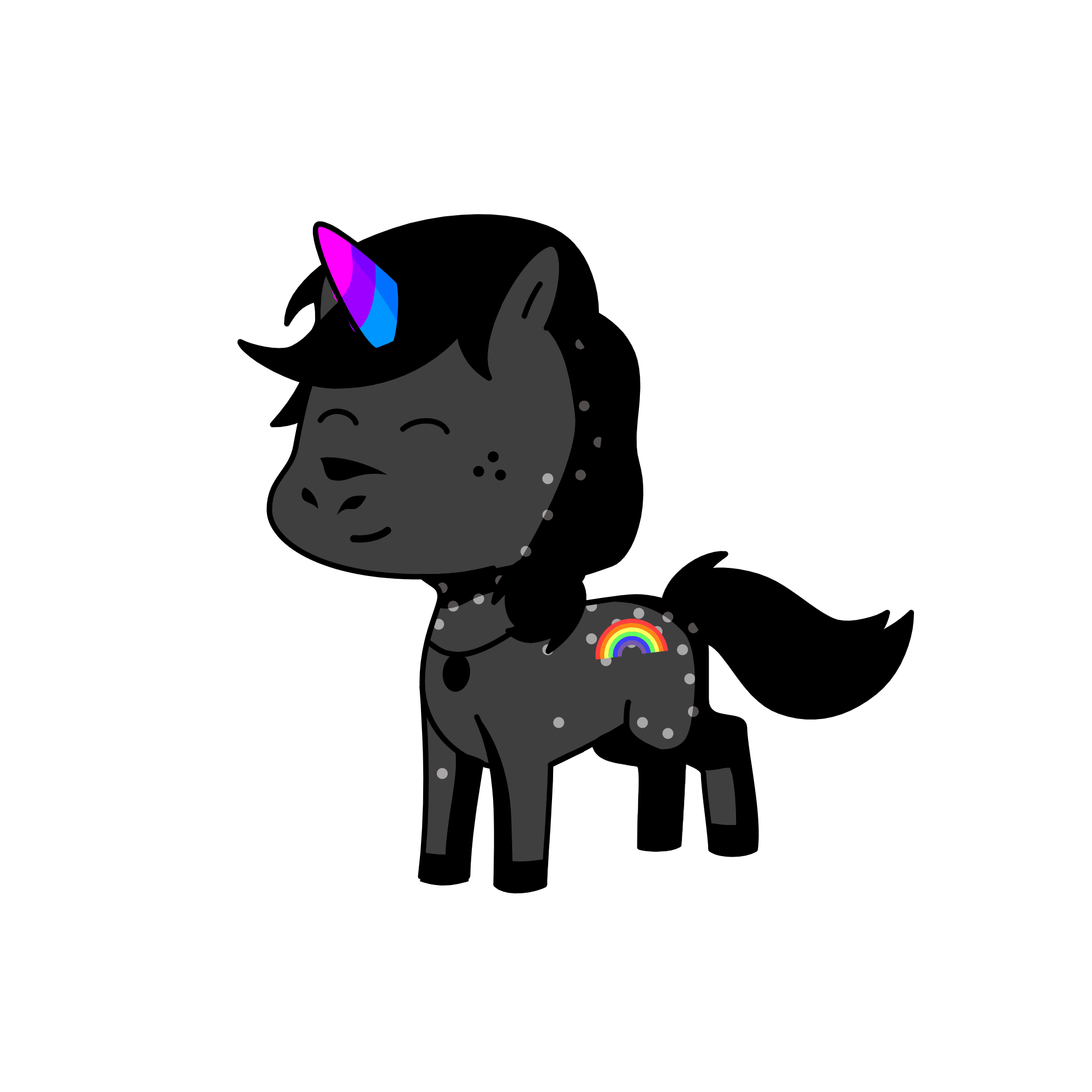 bi pride :), the unicorn