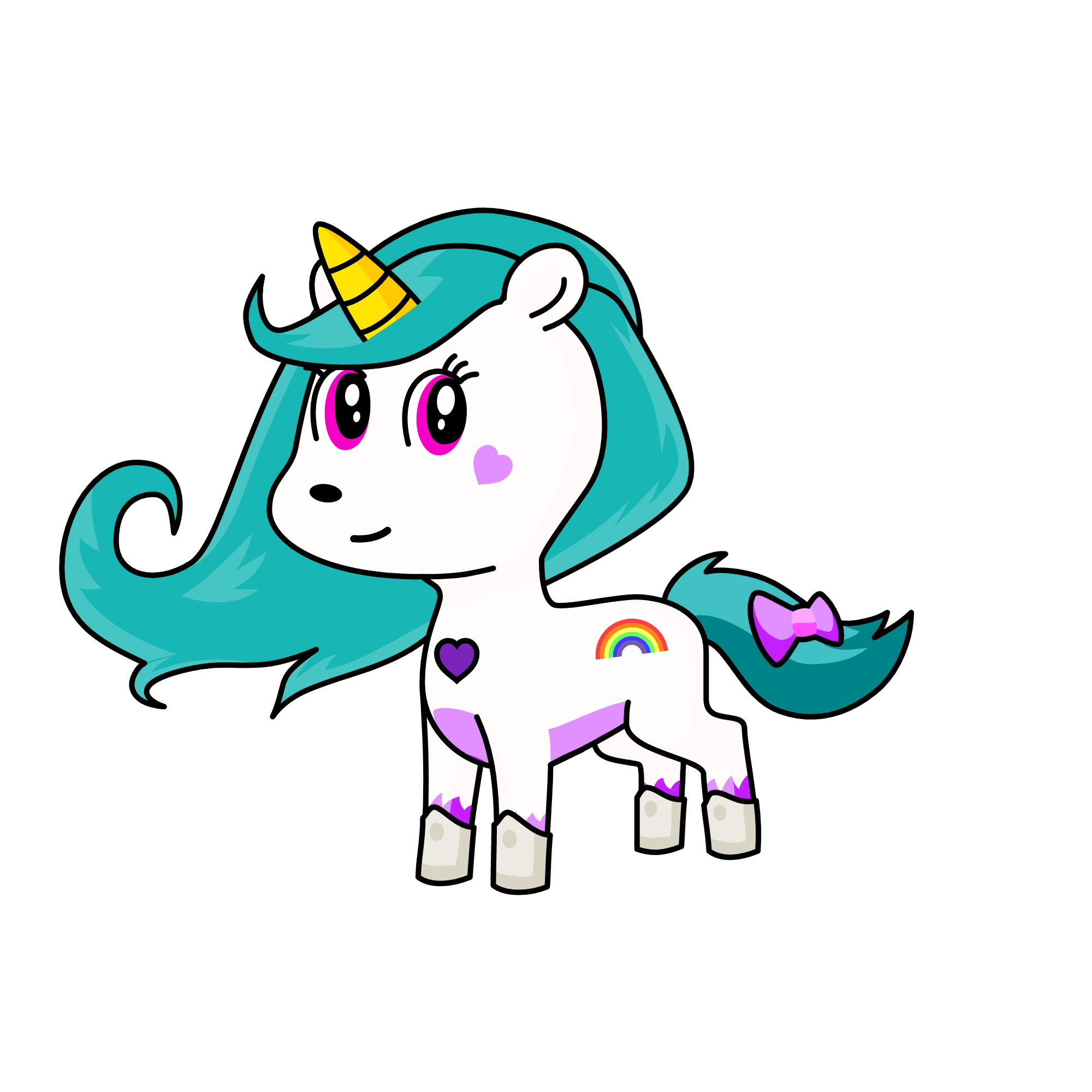Glugli, the unicorn
