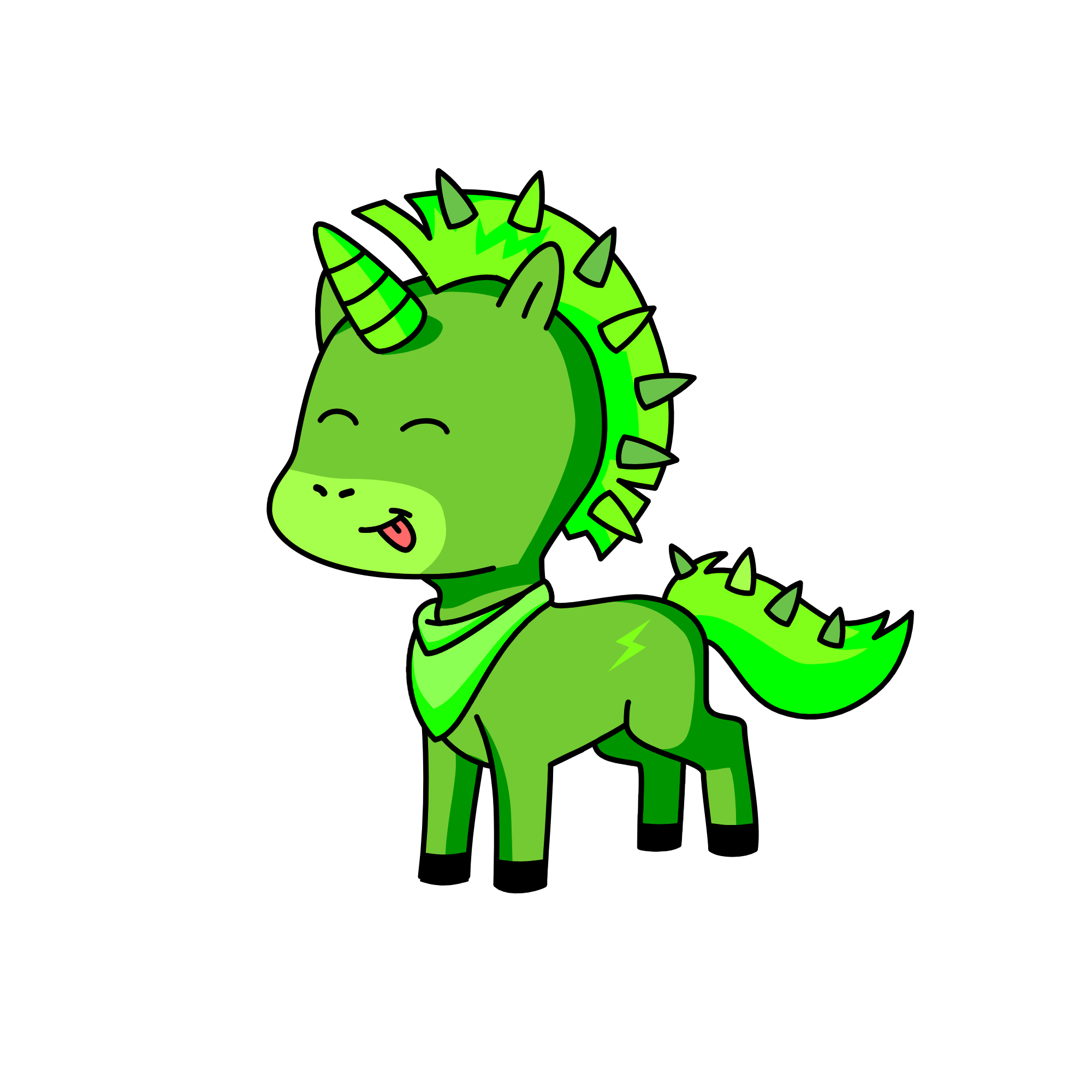 Cactus, the unicorn