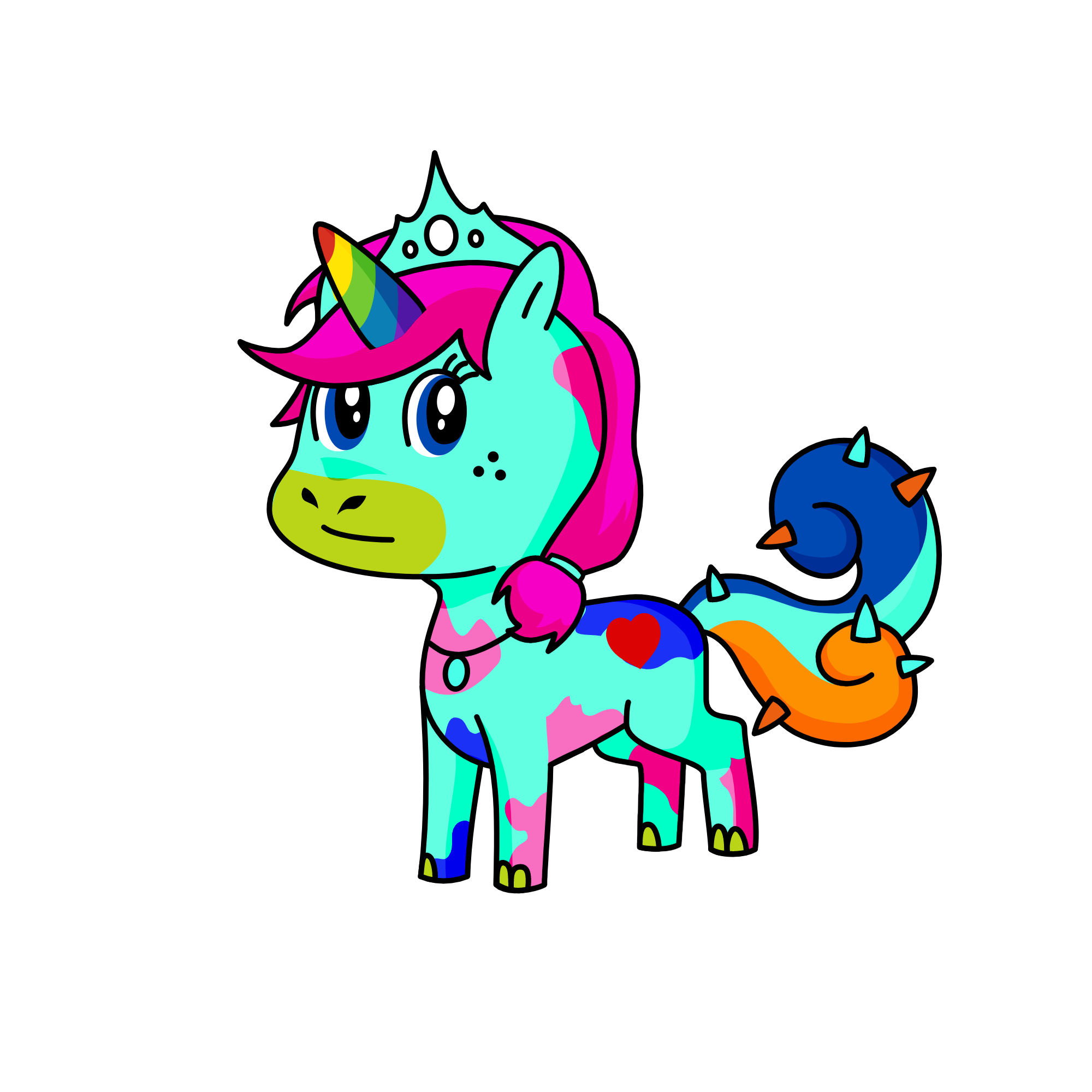 Everett, the unicorn