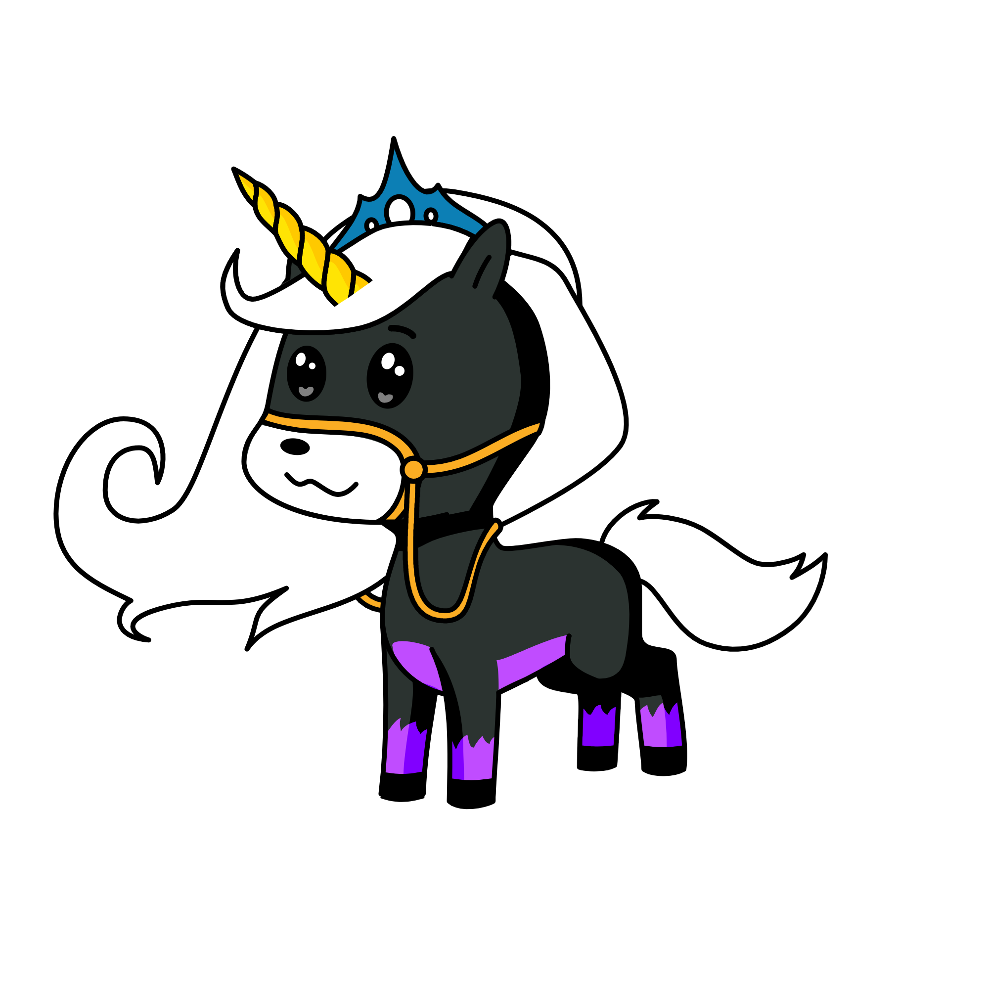 Midnight, the unicorn