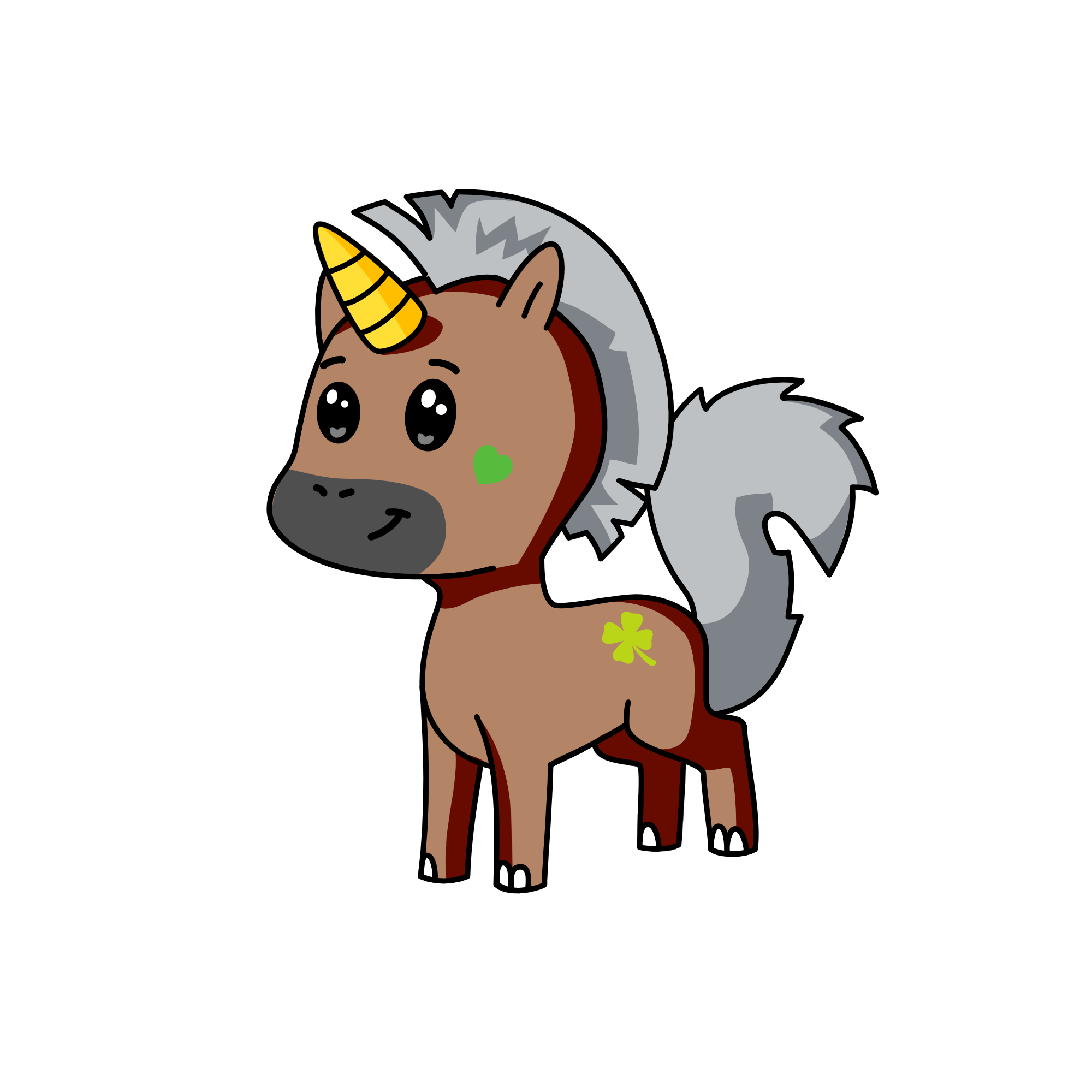 clover, the unicorn