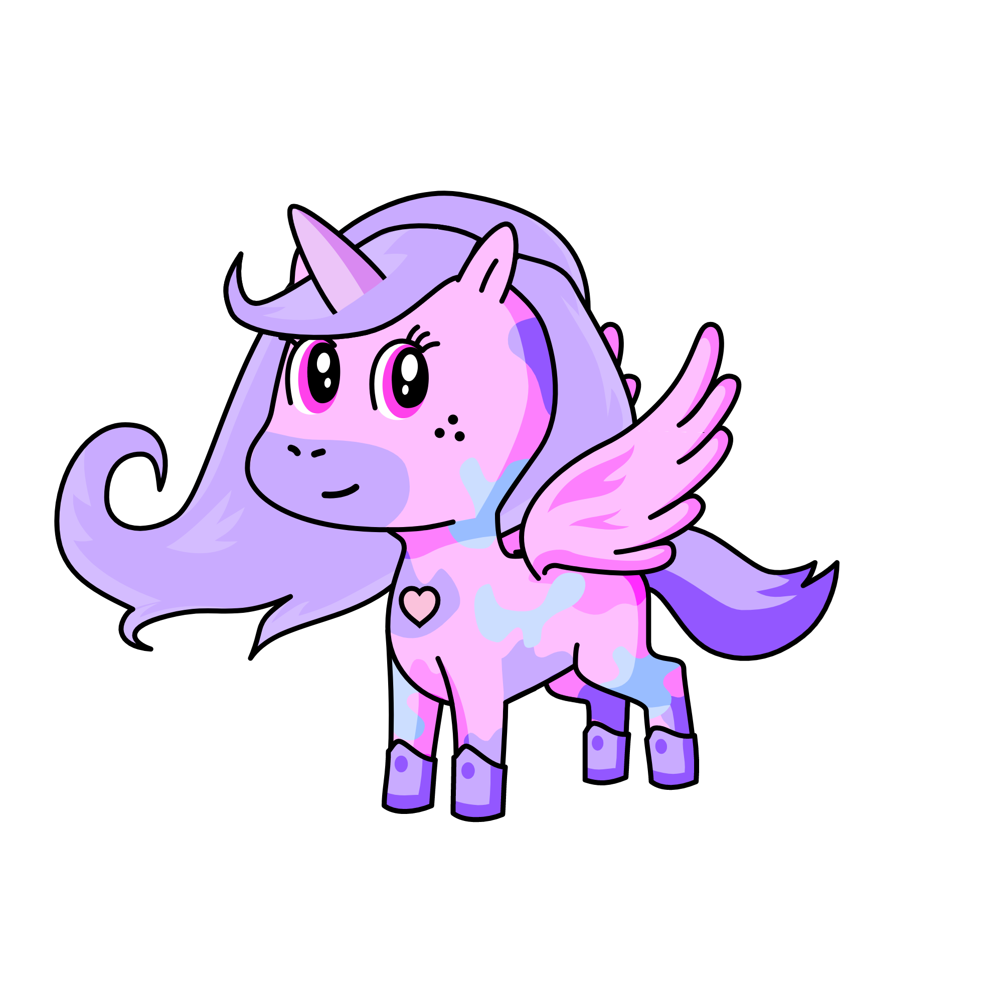 Cotton, the unicorn