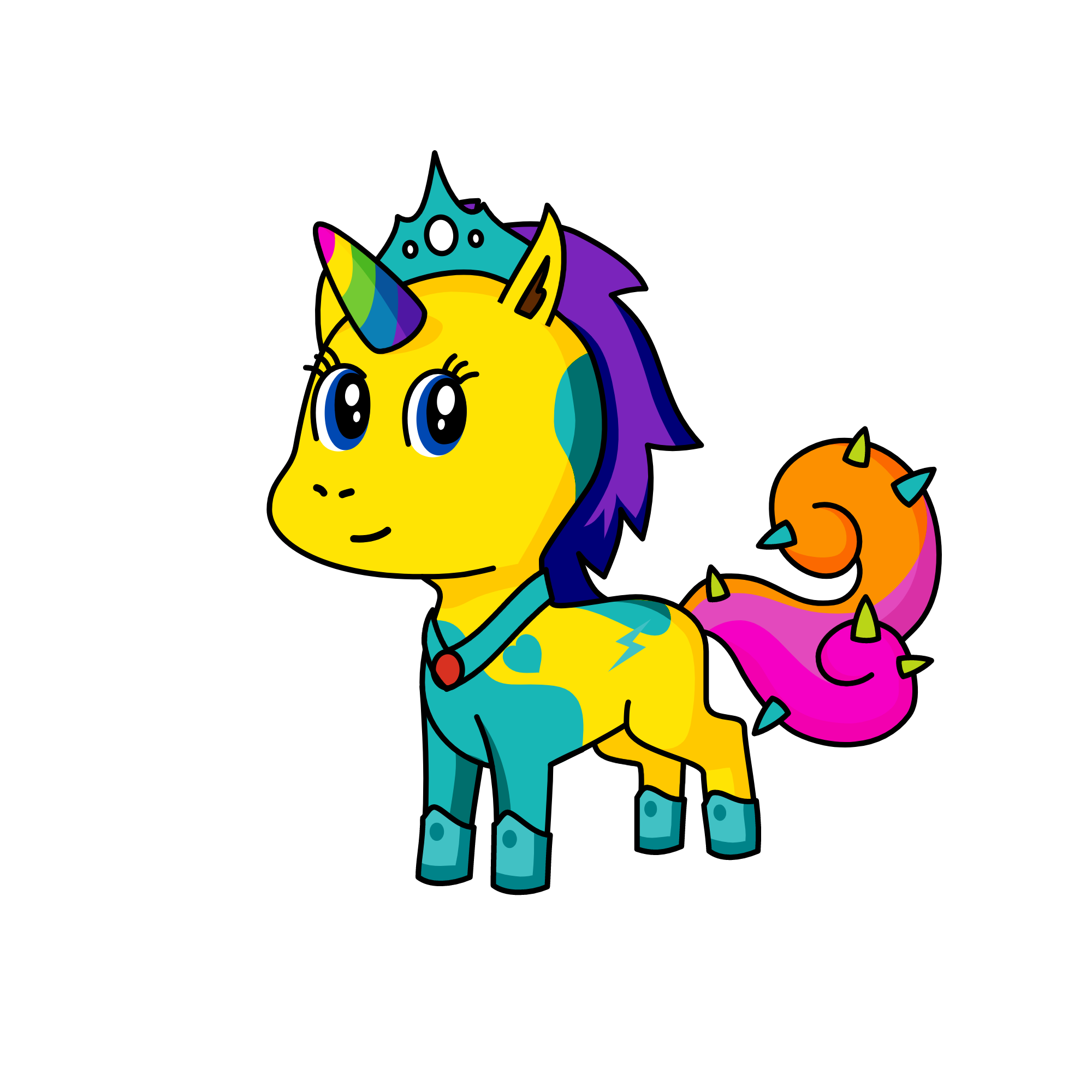 leah, the unicorn