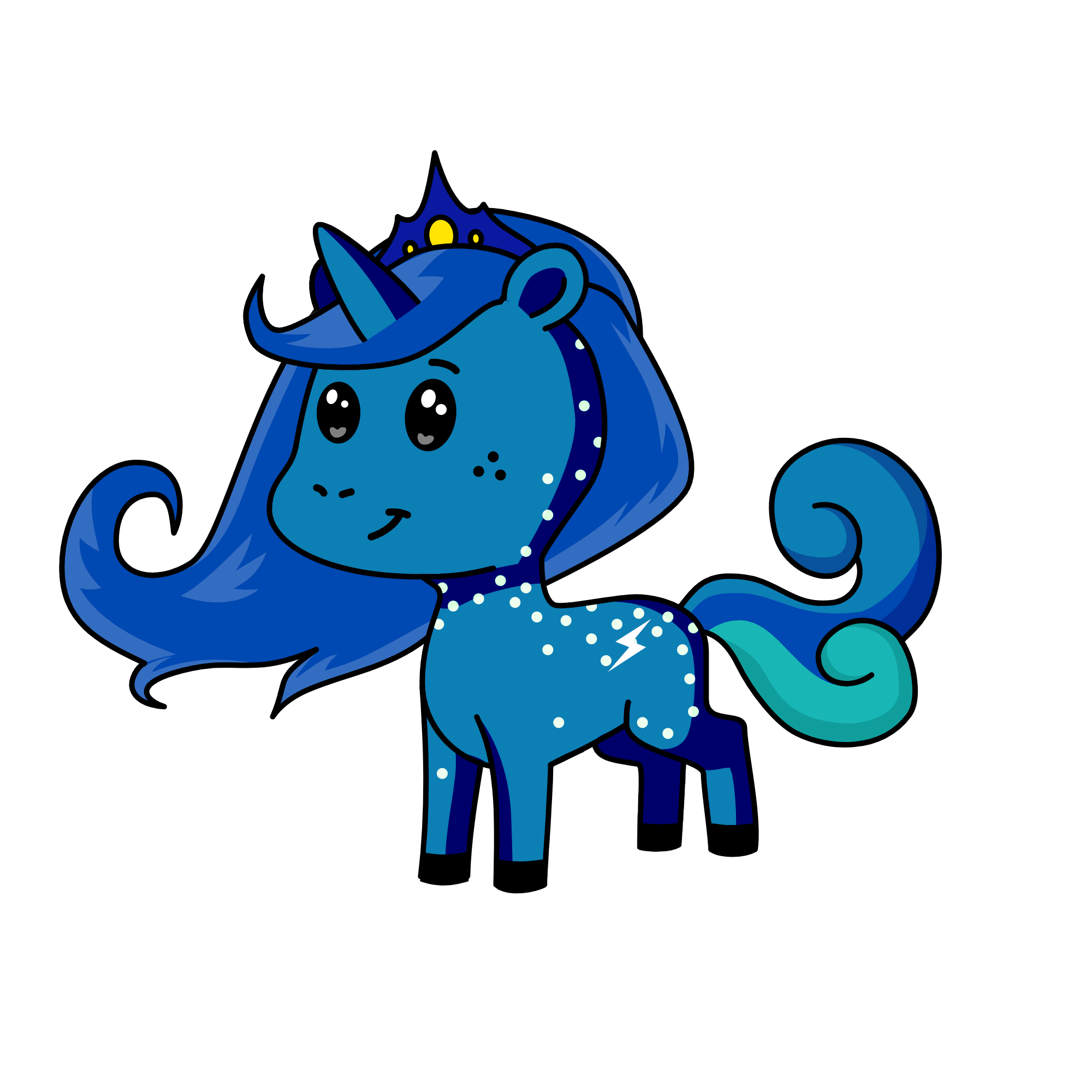 Rainy, the unicorn