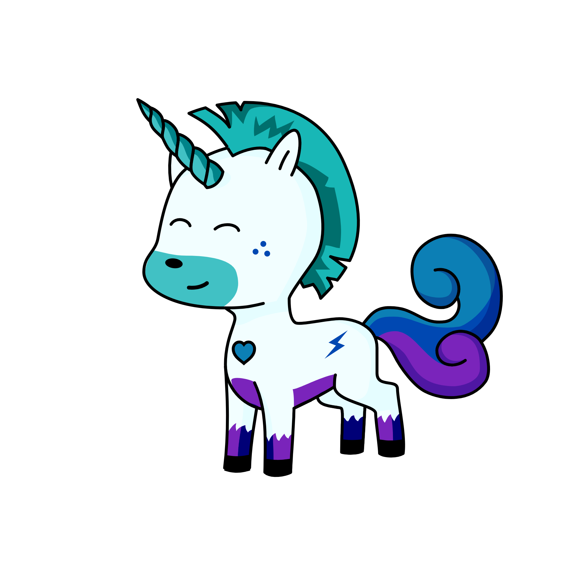 Coolio, the unicorn