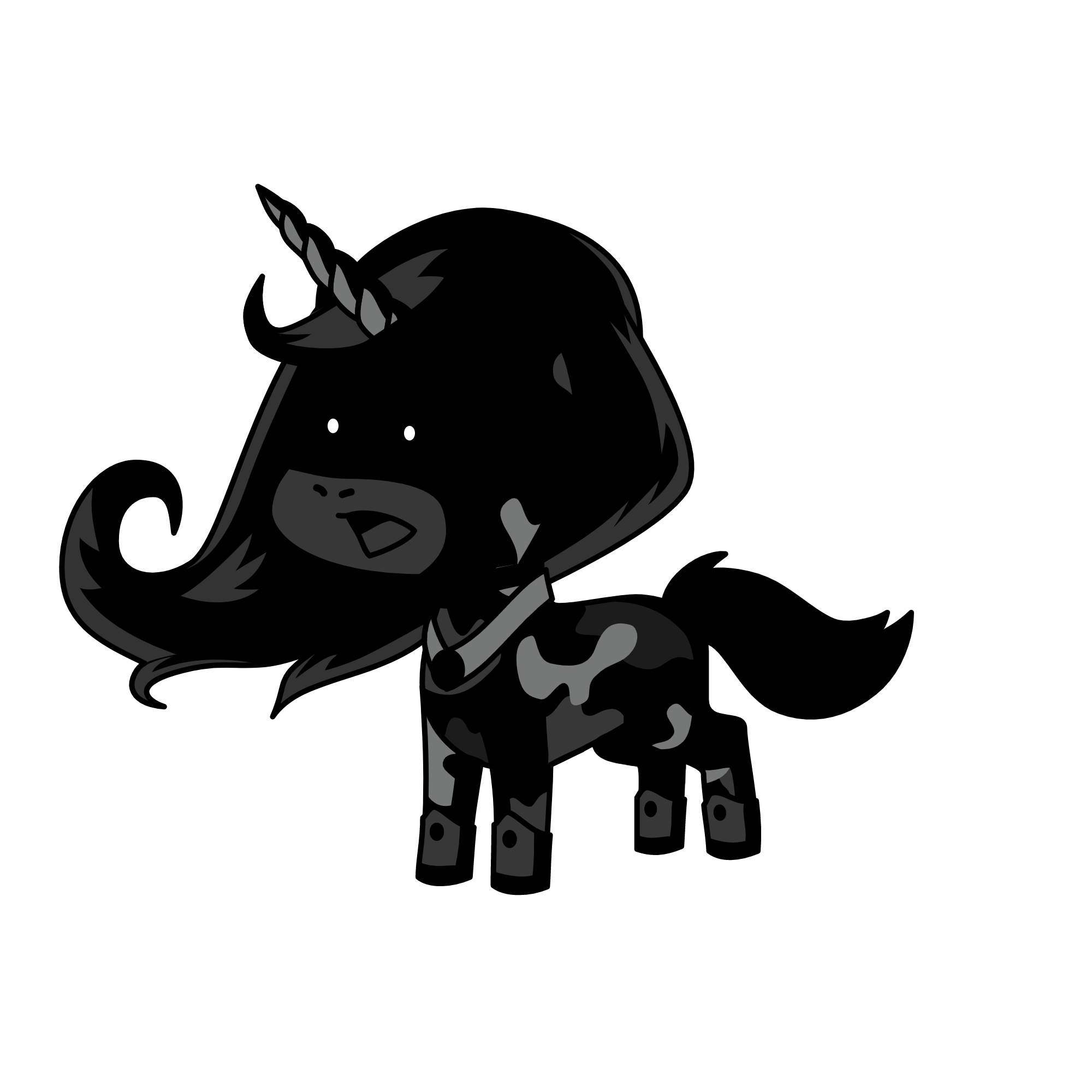 Midnight, the unicorn
