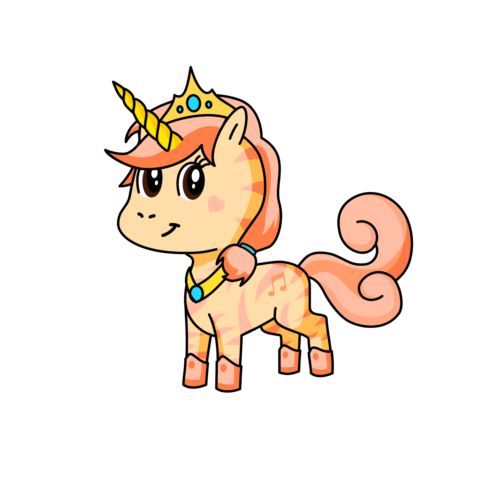 Cora, the unicorn