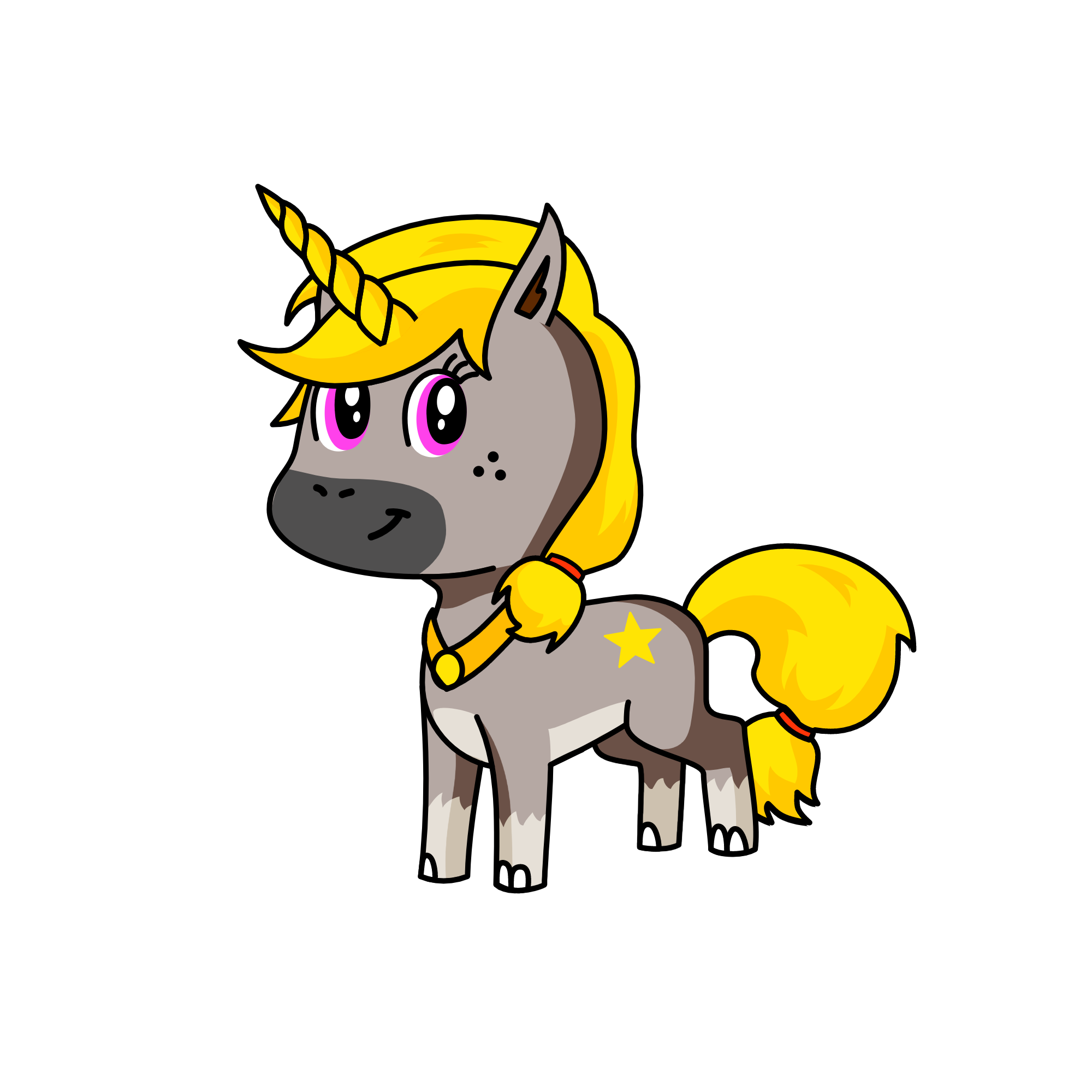 Luna, the unicorn