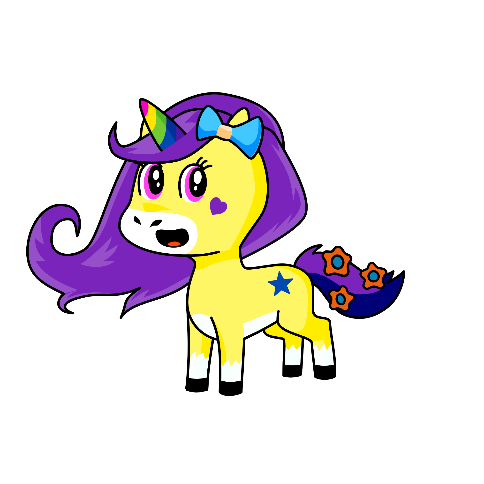 Banana, the unicorn