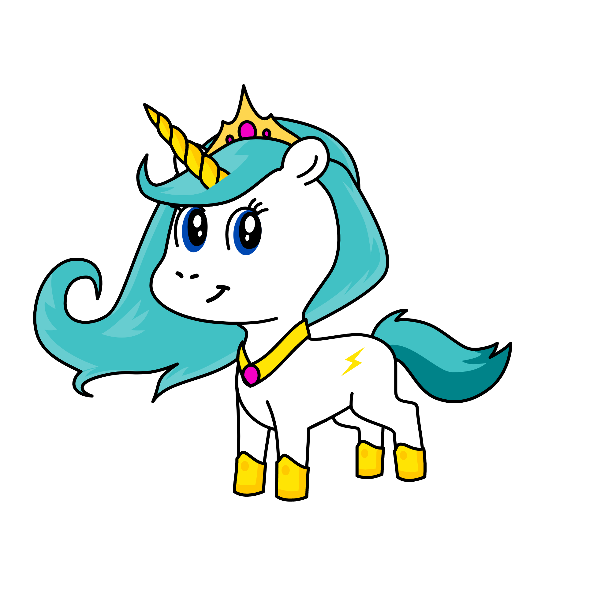 princess selestia, the unicorn