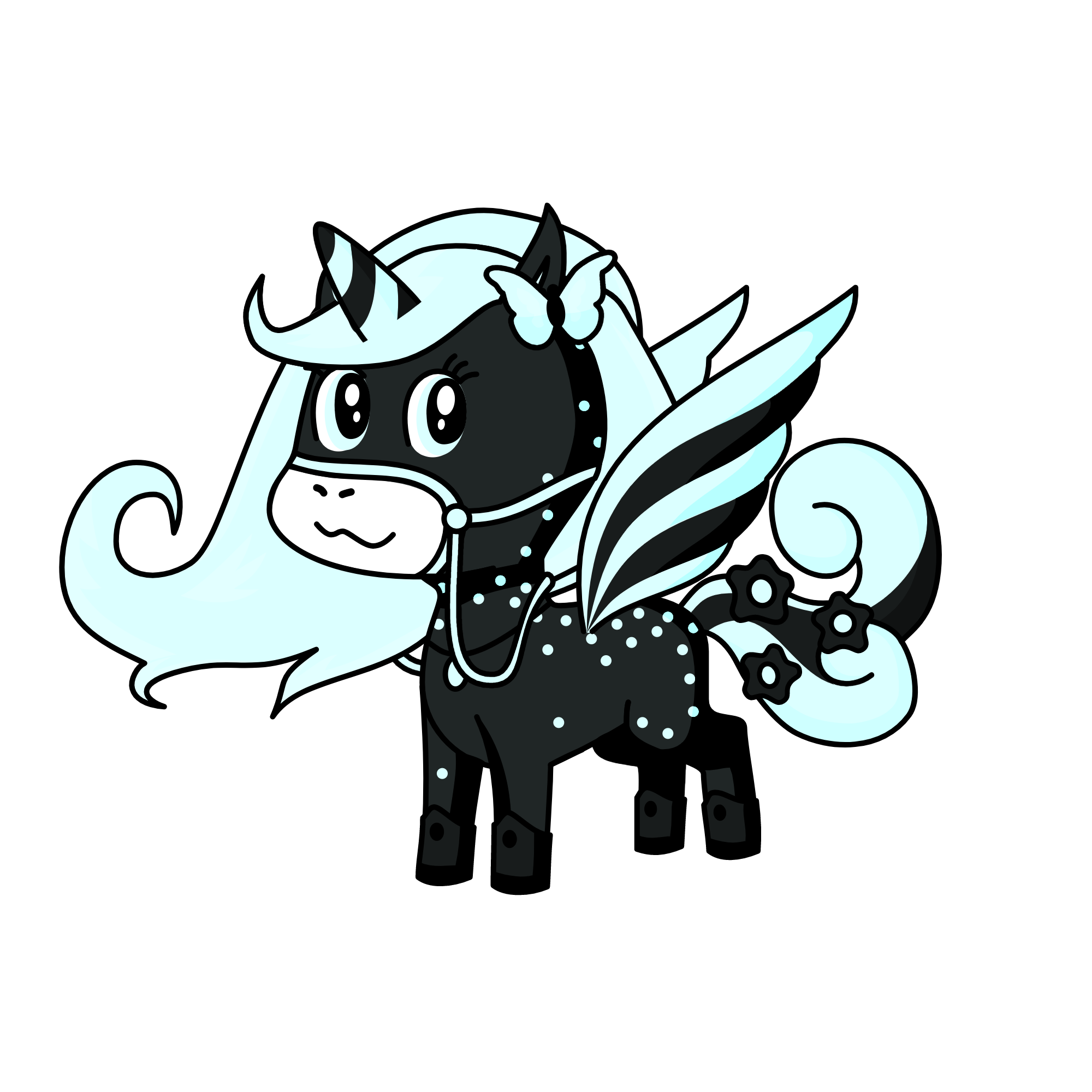 Mint, the unicorn