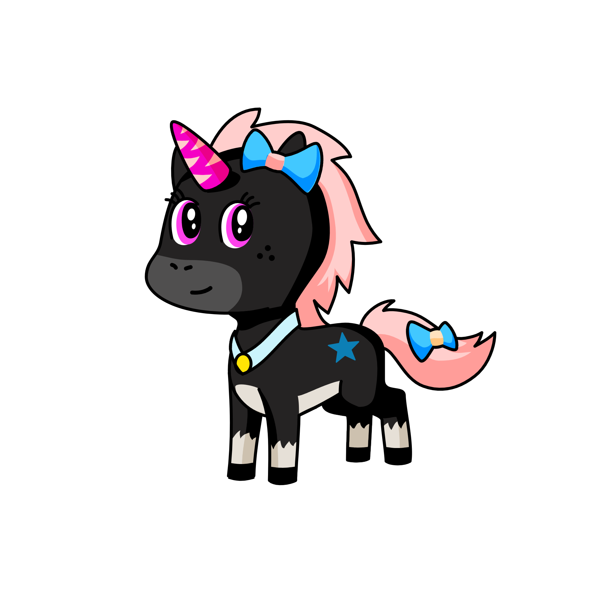 Stardust, the unicorn
