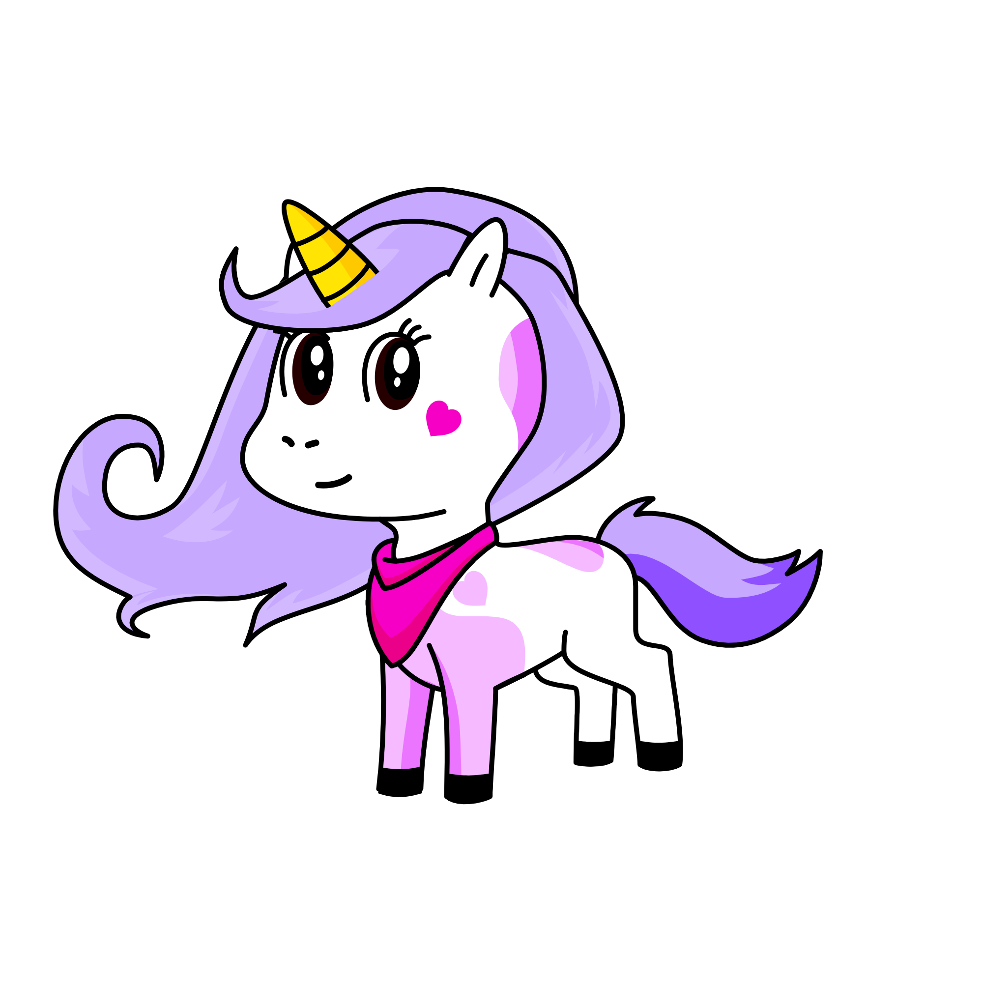 Magic, the unicorn