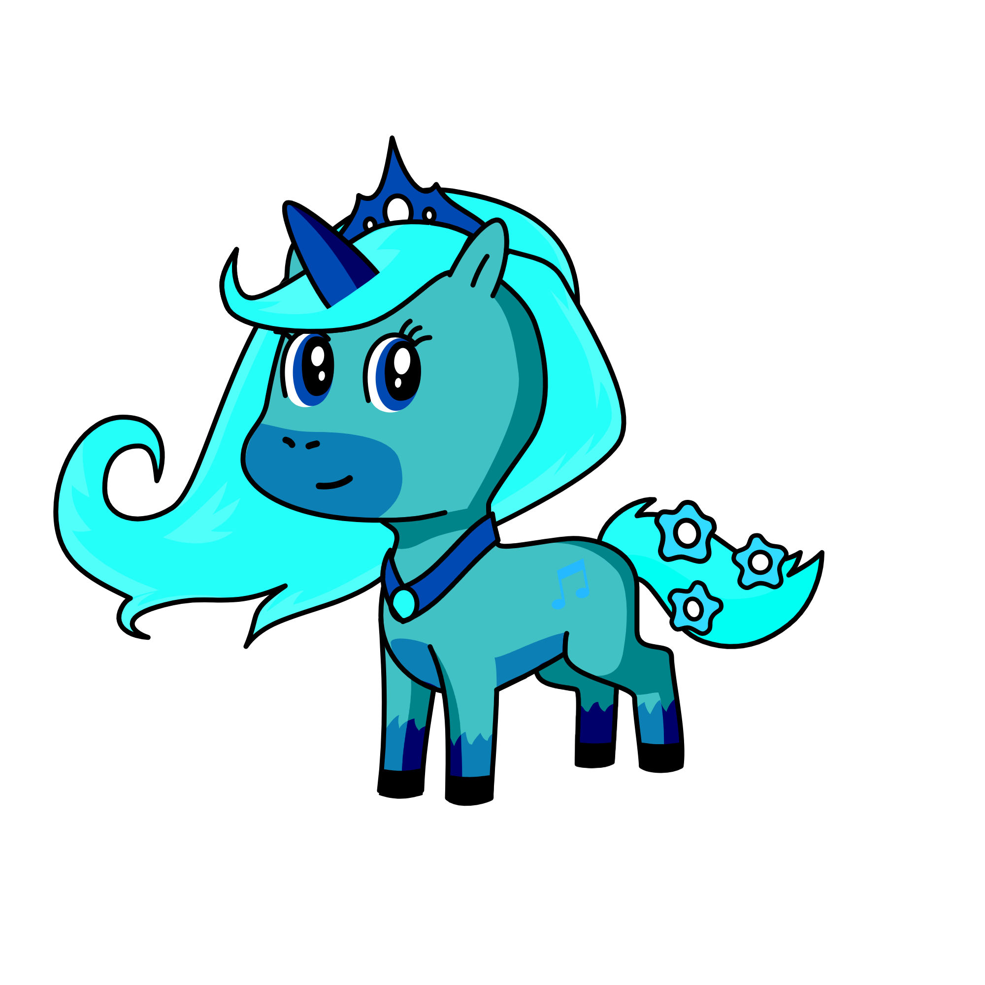 princess icee, the unicorn