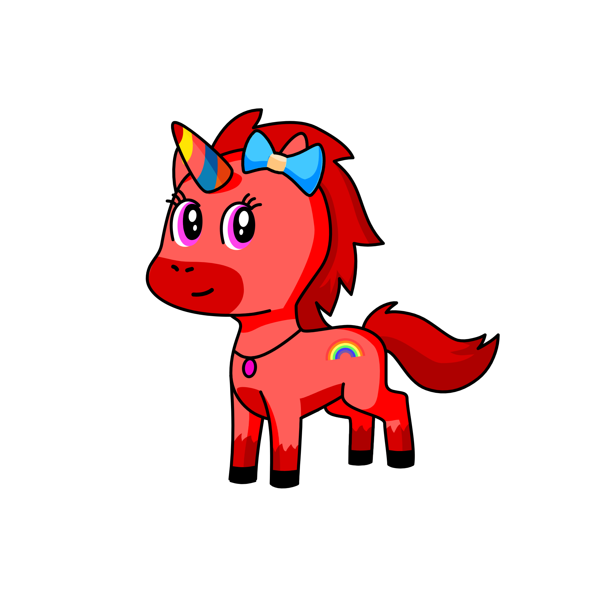 fire, the unicorn