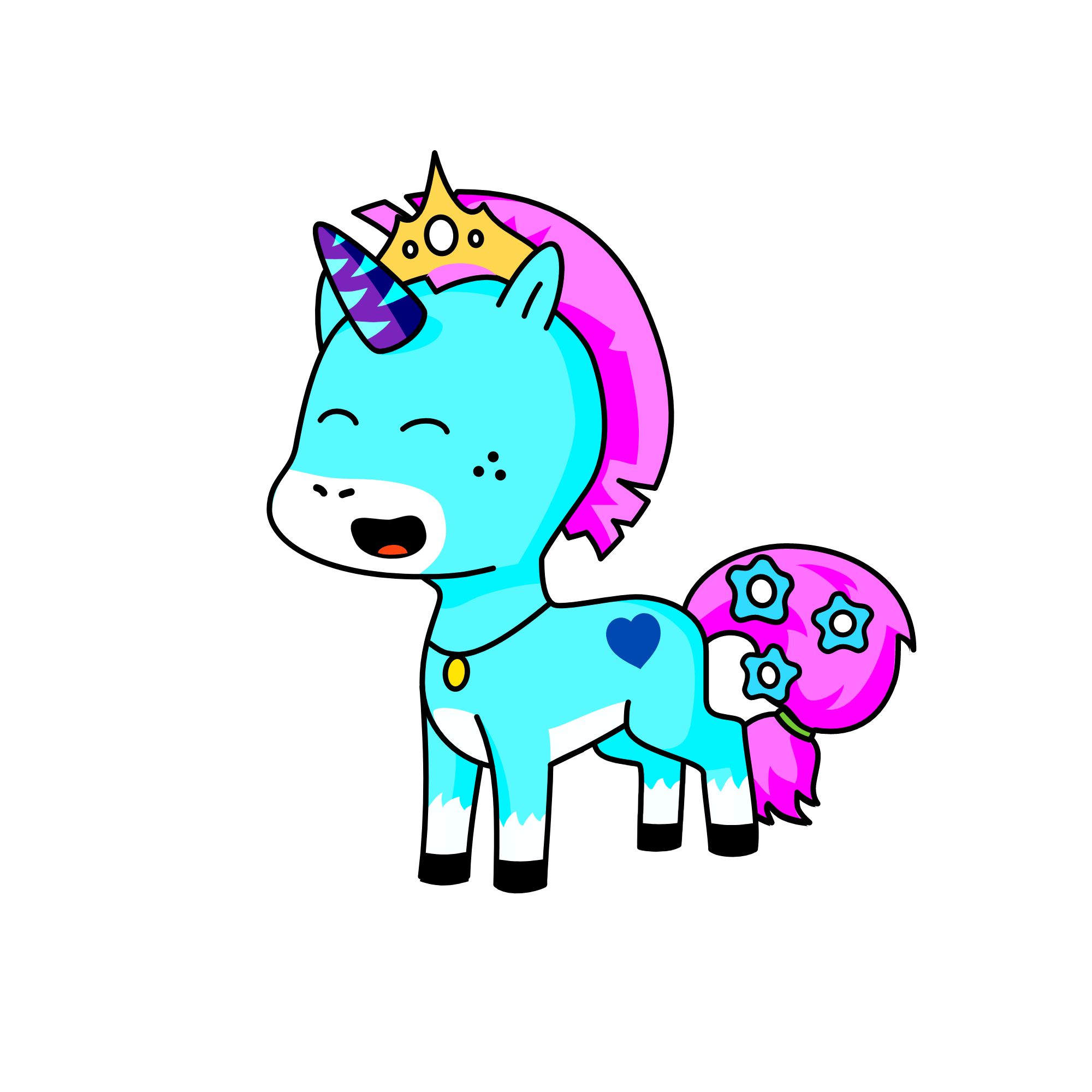joy , the unicorn
