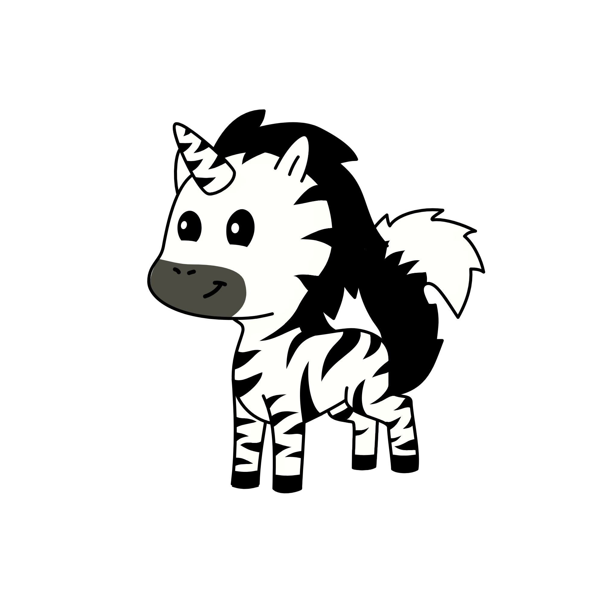 Zebra , the unicorn