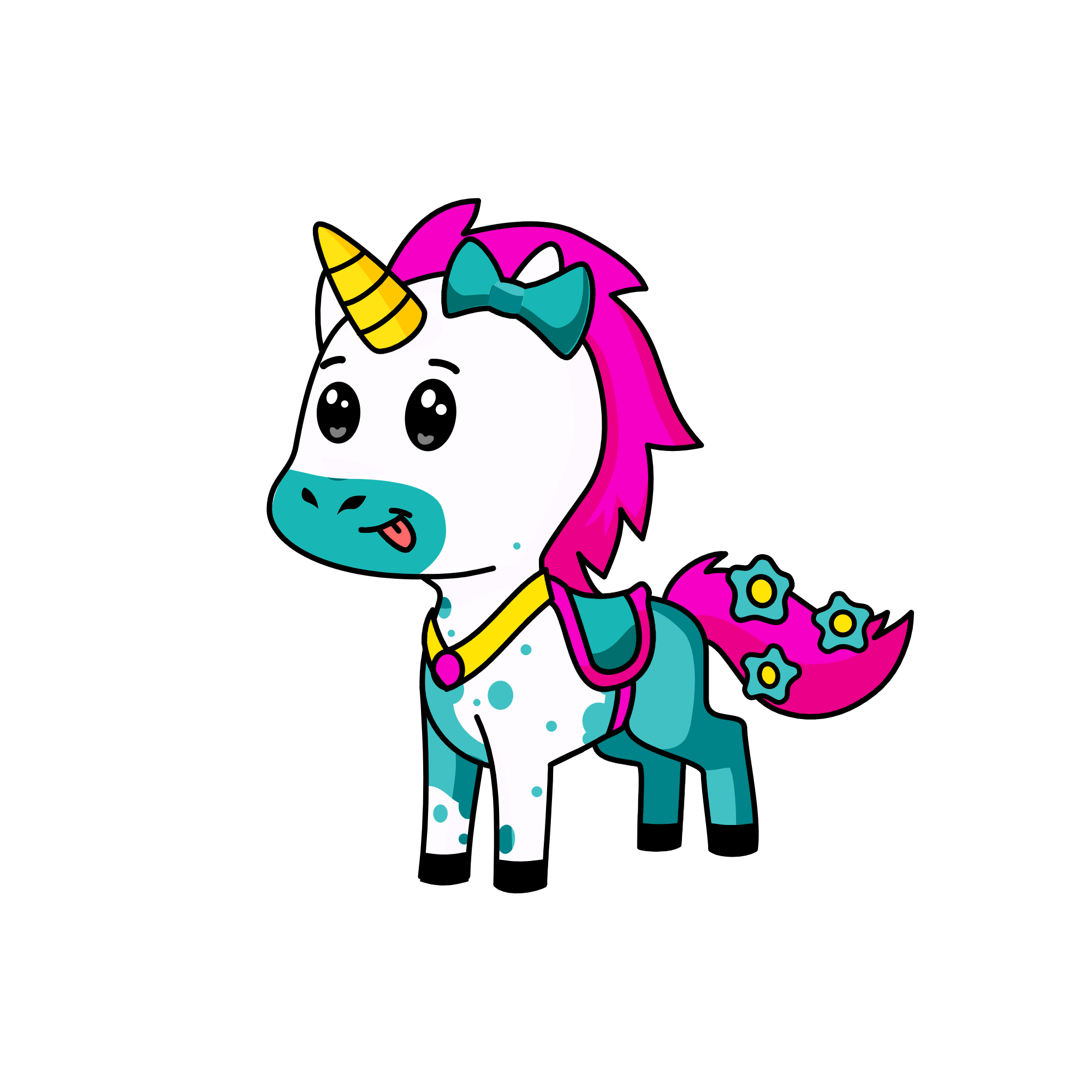 Puffy, the unicorn