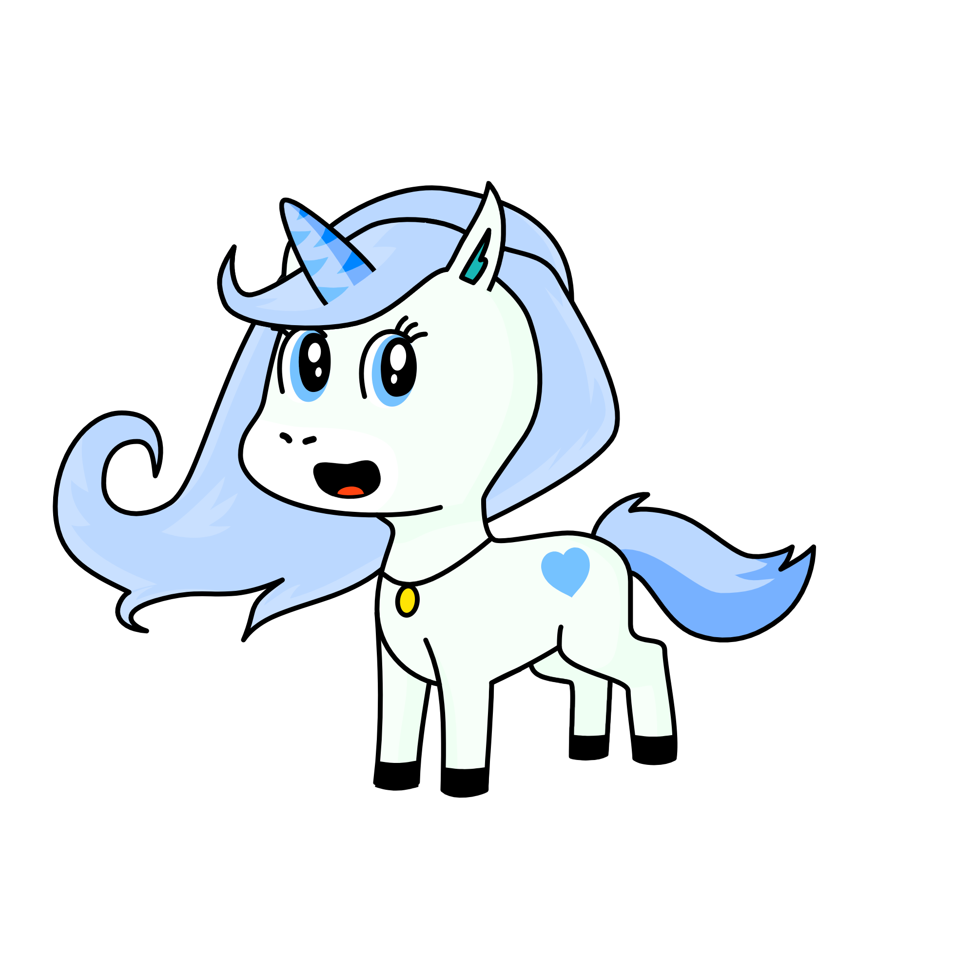 Elsa, the unicorn