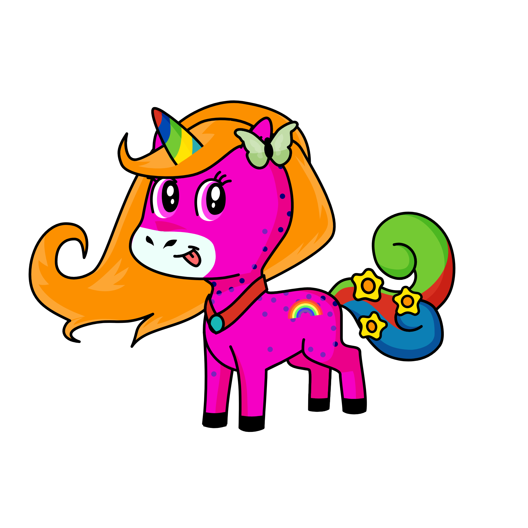 What's yourunicorns name?, the unicorn