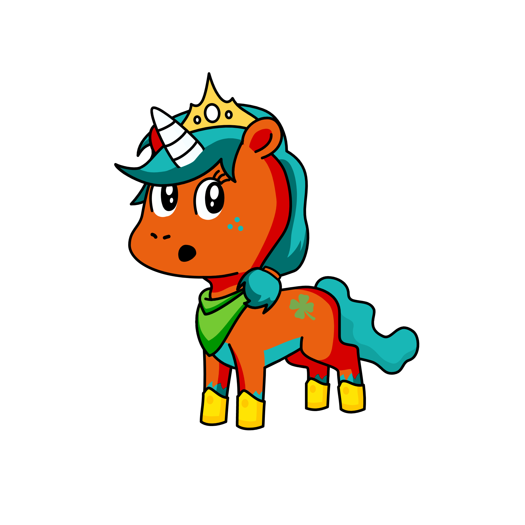 Corny, the unicorn