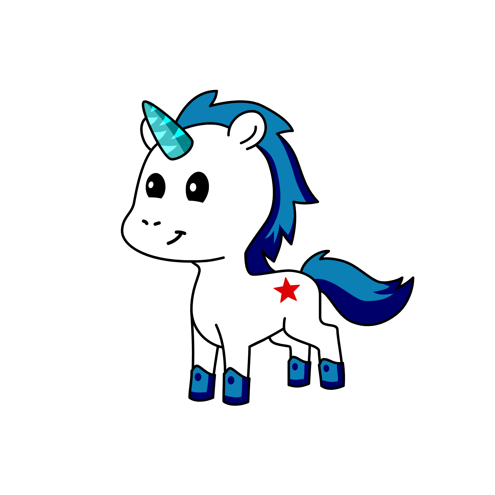 Flash, the unicorn