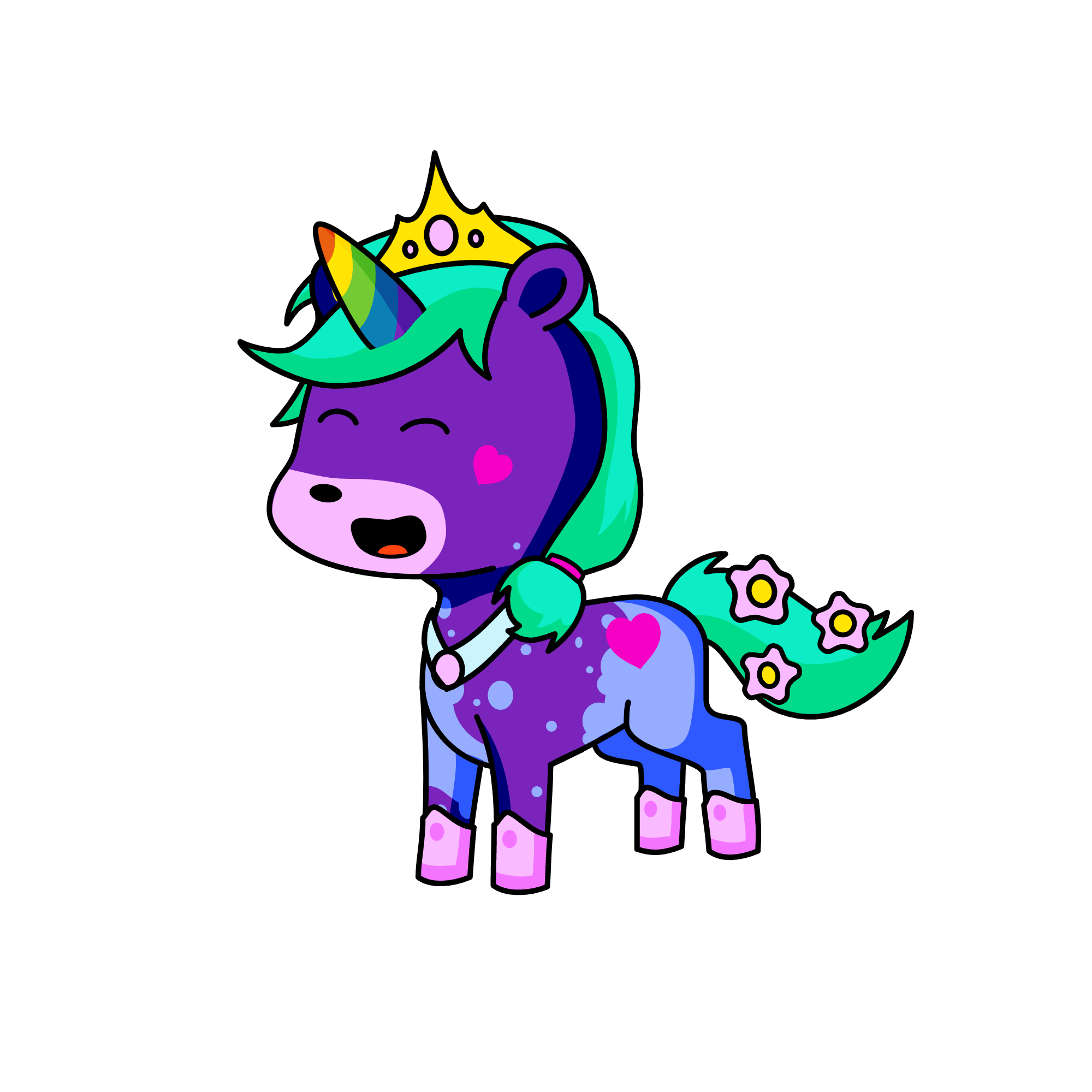 moon, the unicorn