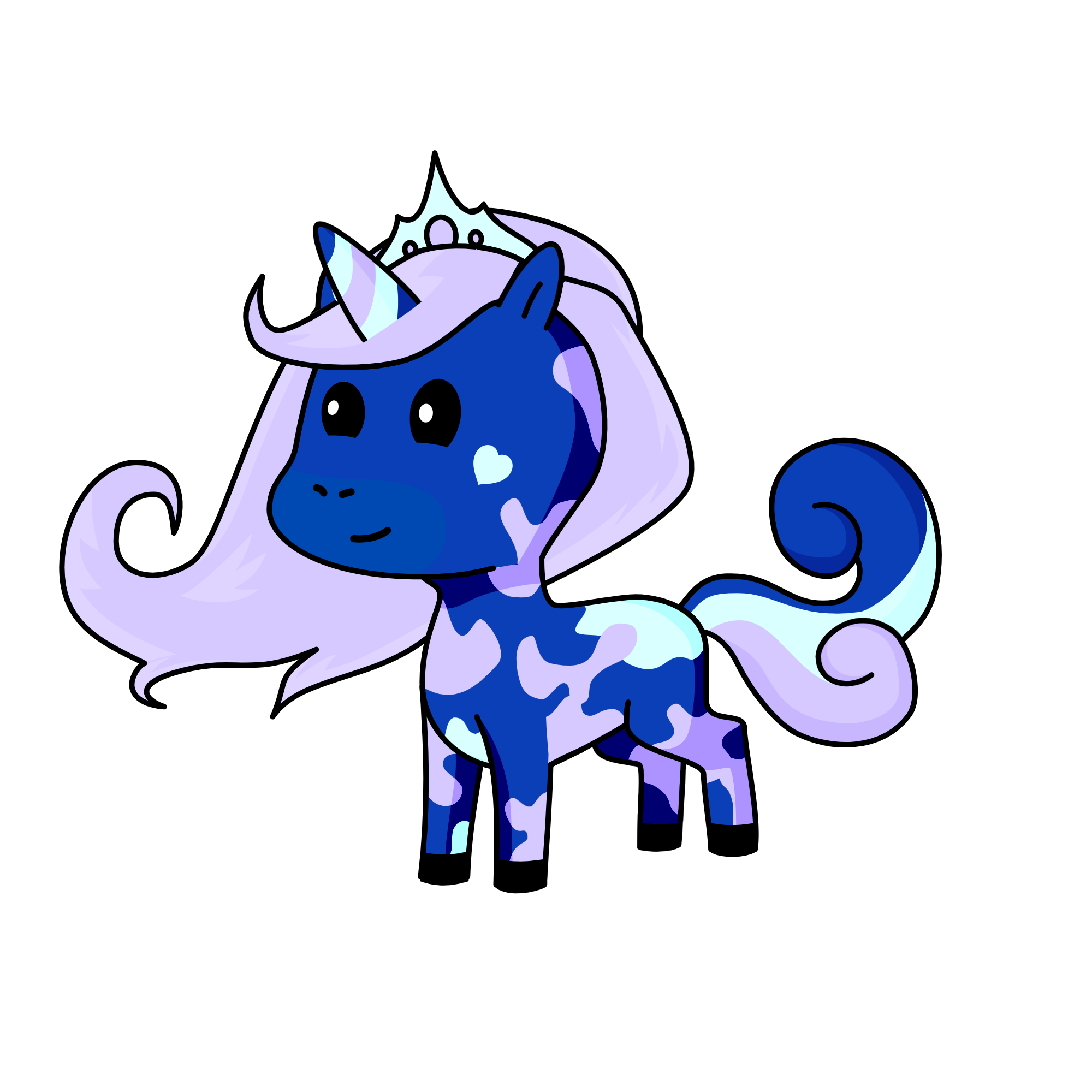 winter, the unicorn