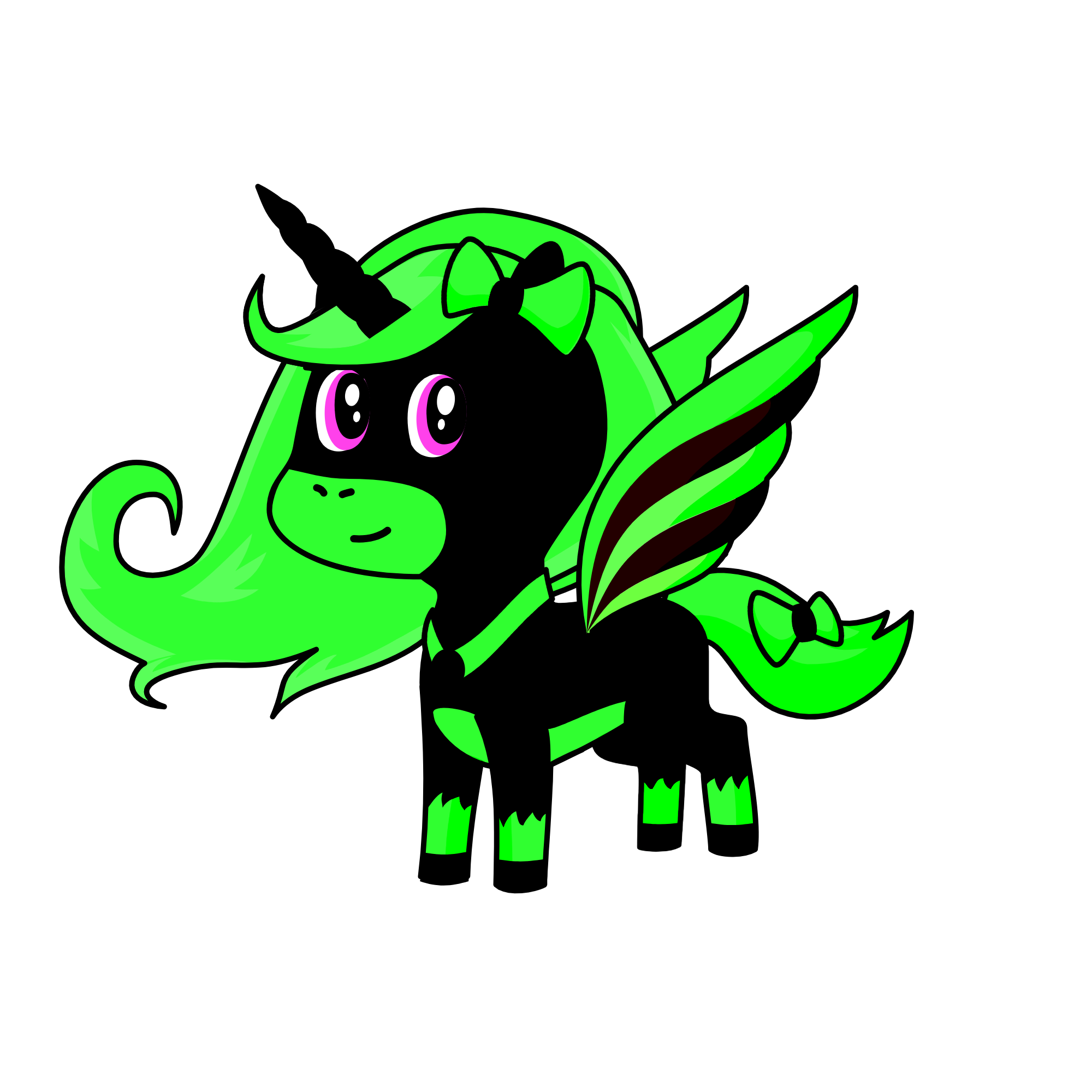 minty, the unicorn