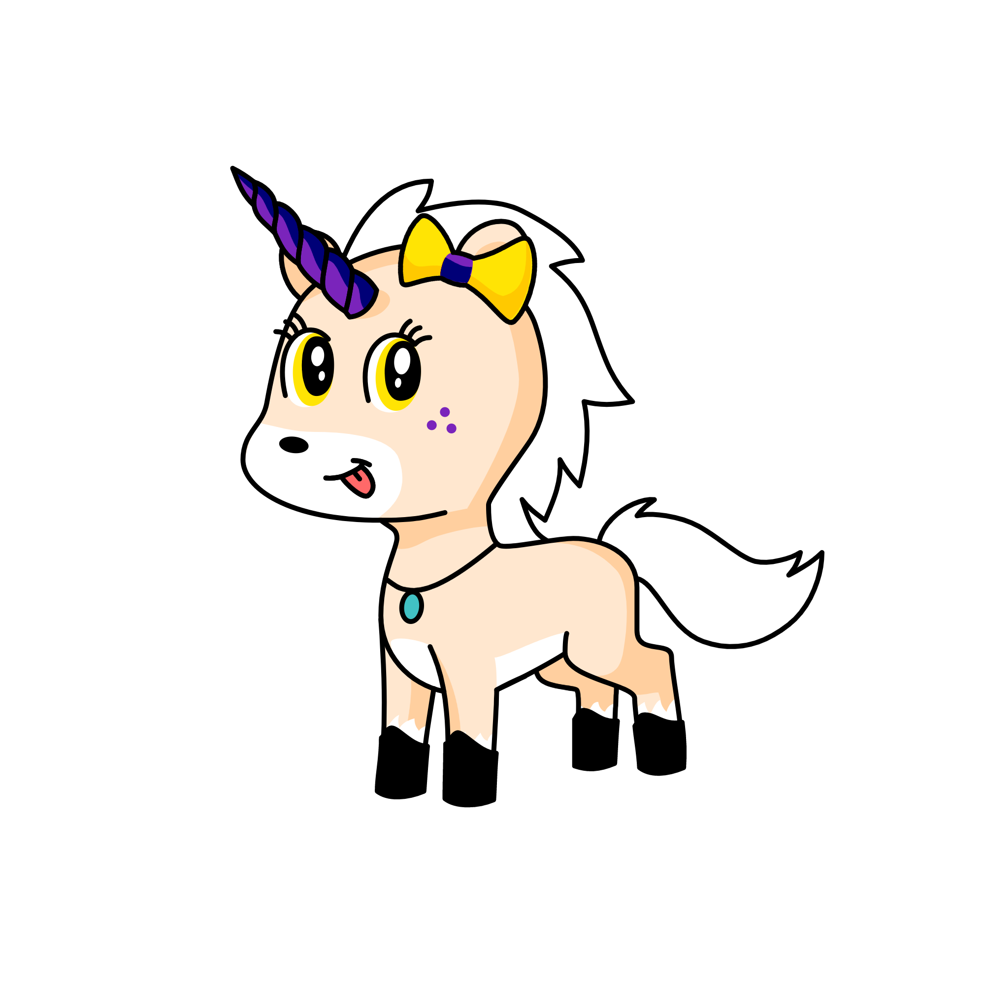 candy!!!!!, the unicorn