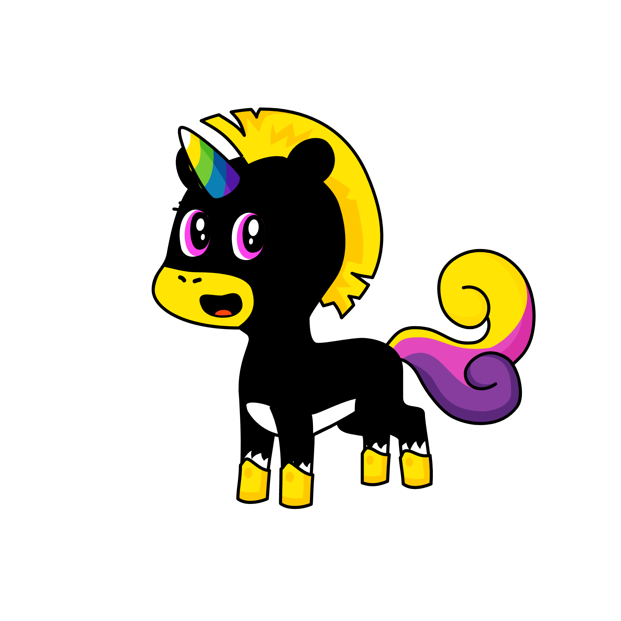ddoopp, the unicorn